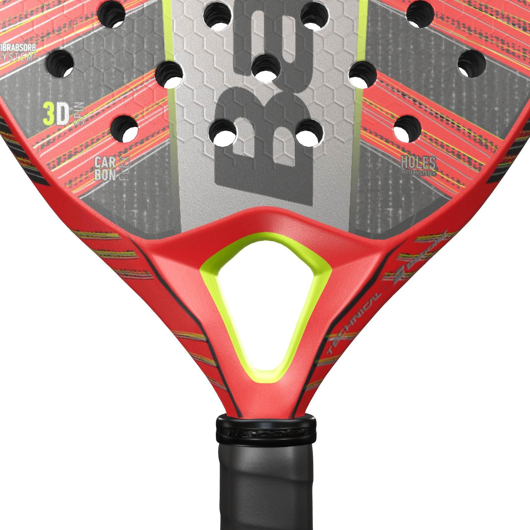 Rot - Babolat - Adults Technical Veron 61 Padel Rackets - 2