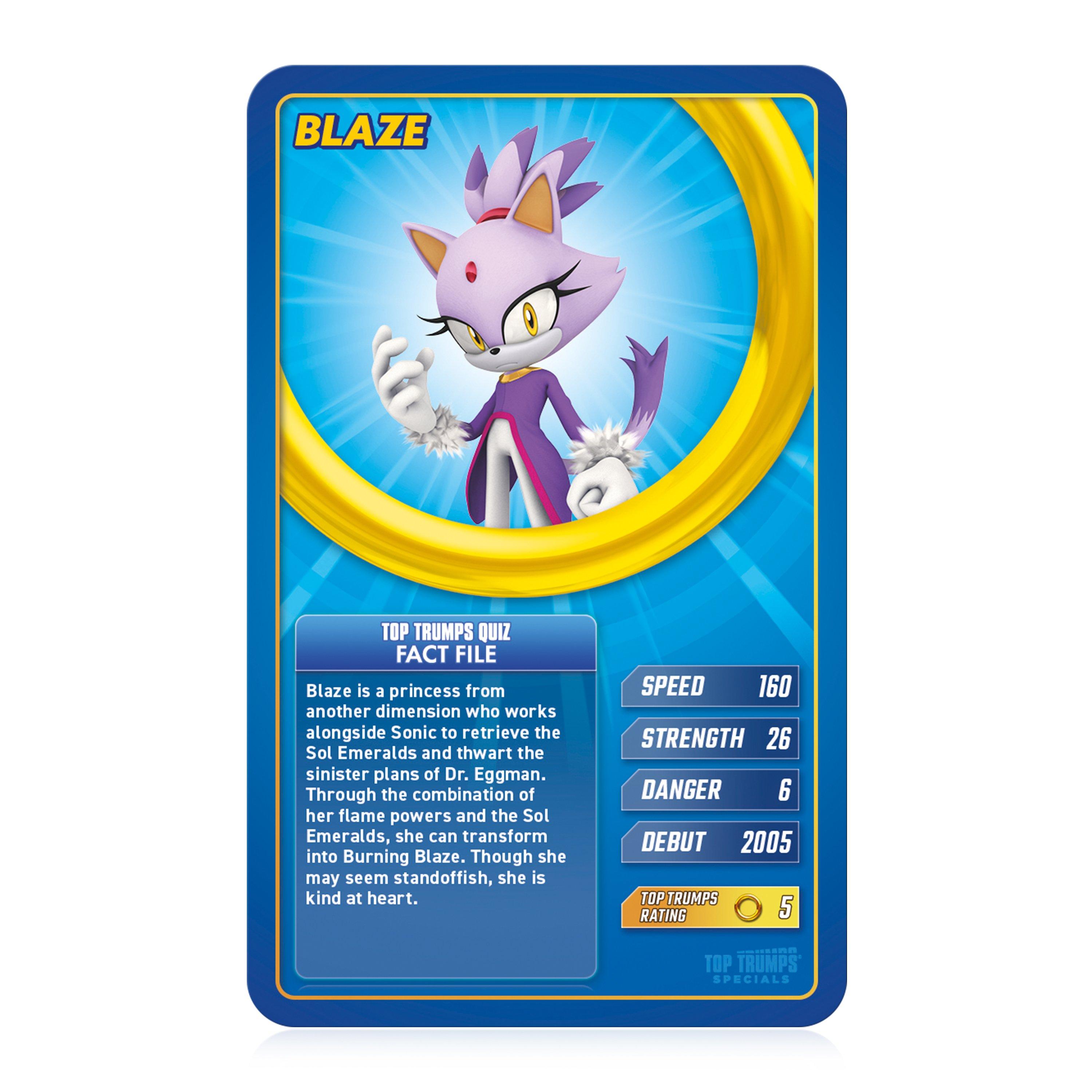Meerkleurig - Top Trumps - Trumps Sonic Specials - 4