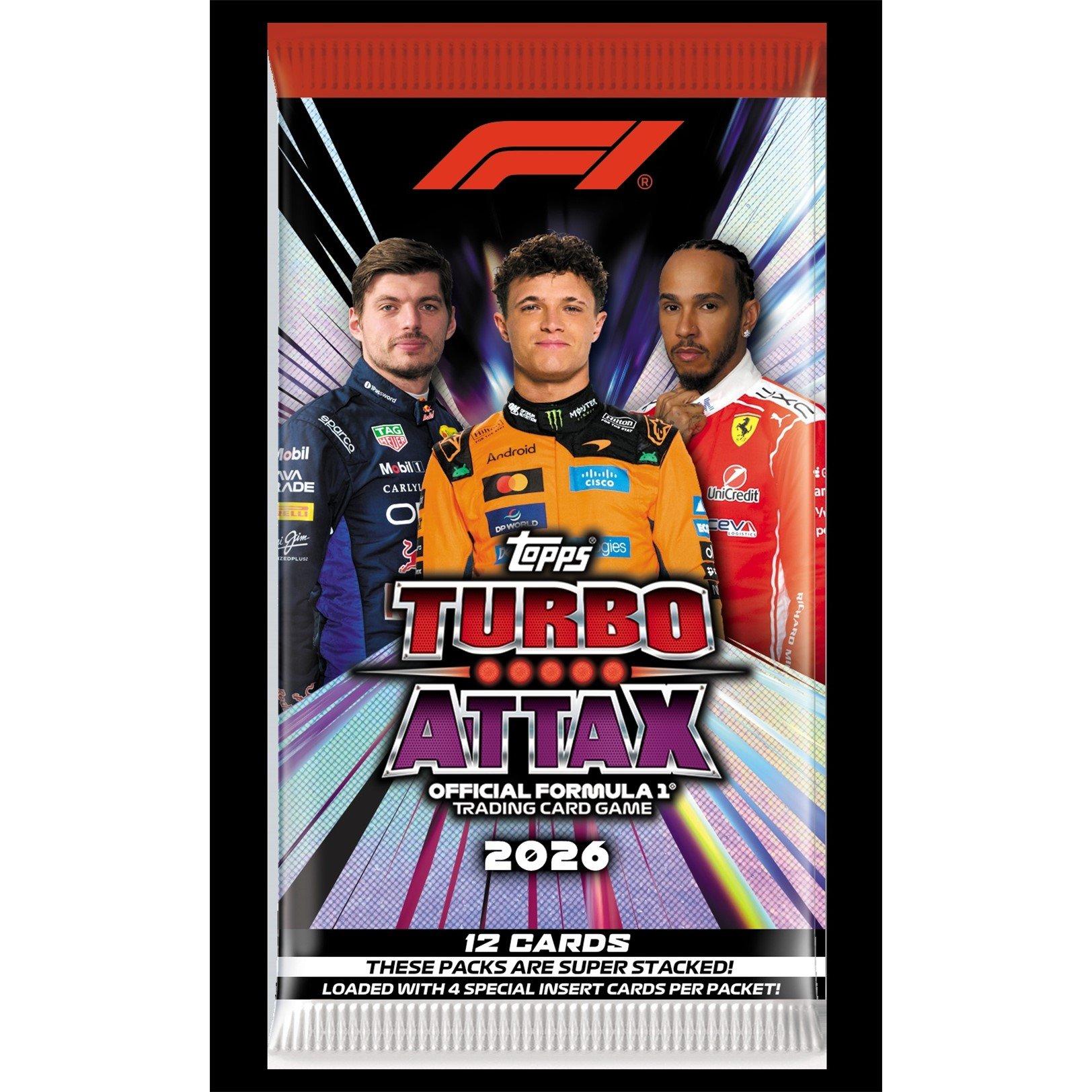 Pacchetto Booster - Topps - Topps 2026 F1 Turbo Attax - single packet - 1
