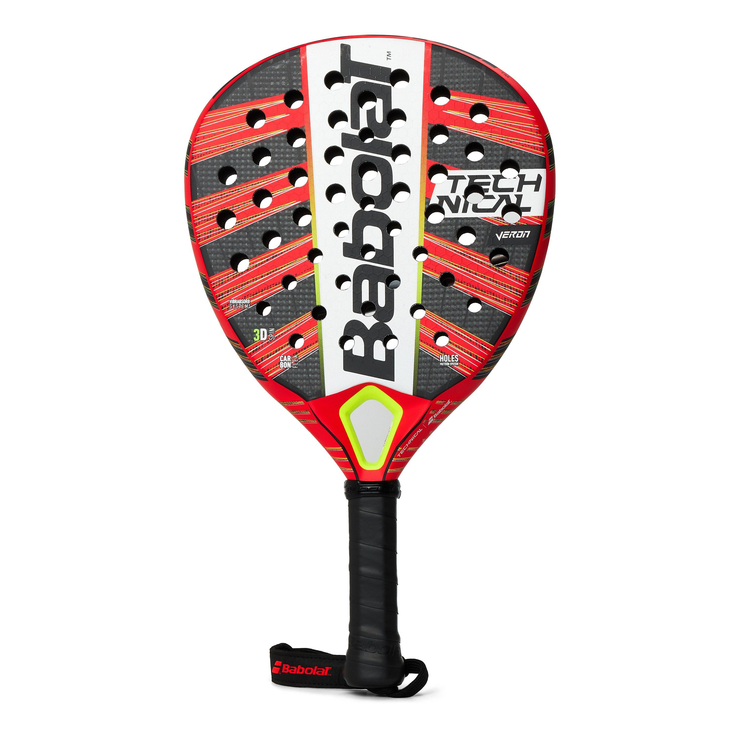 Red - Babolat - Technical Veron Padel Rackets - 1