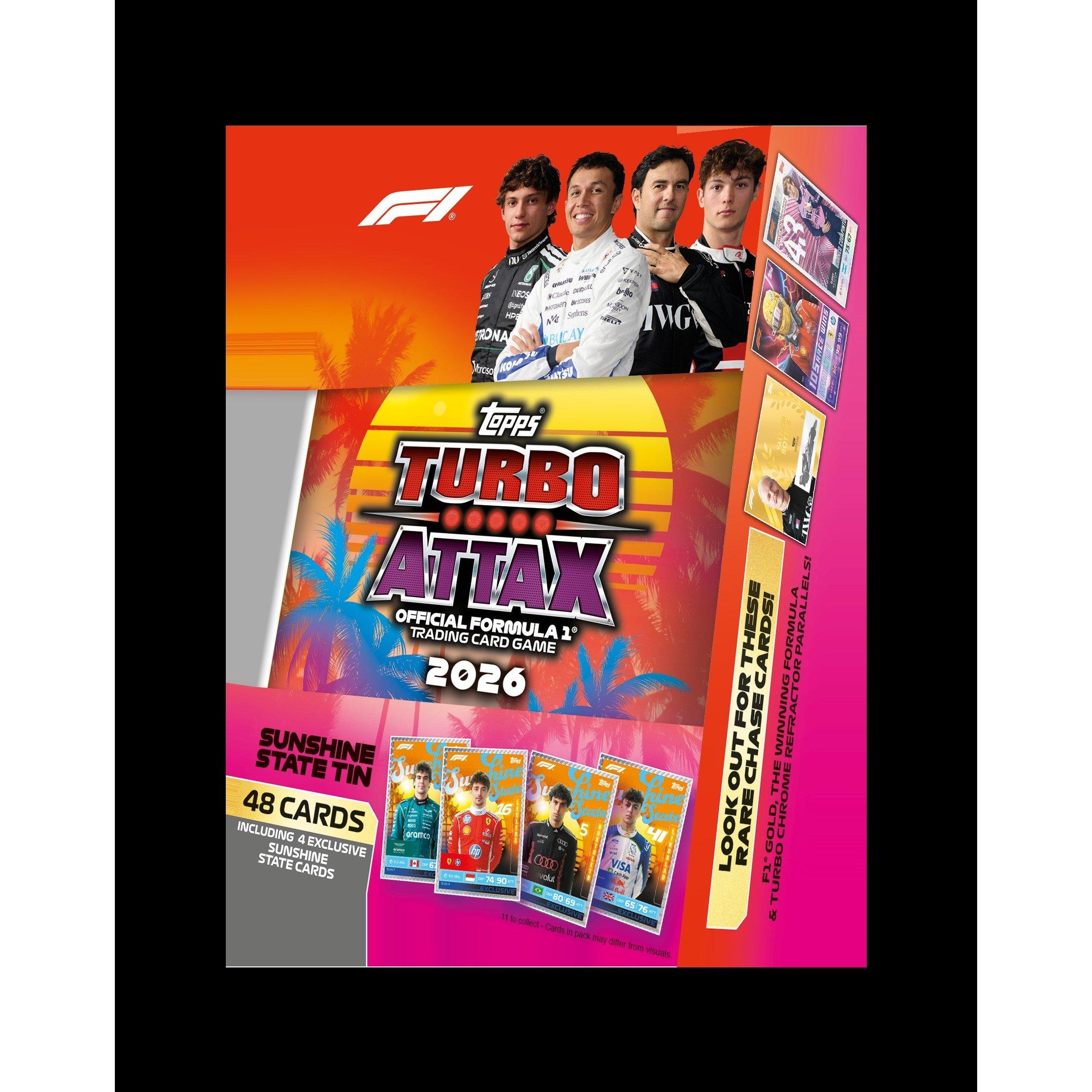 Mega Tin - Topps - Topps F1 2026 Turbo Attax - Mega Tin - 2