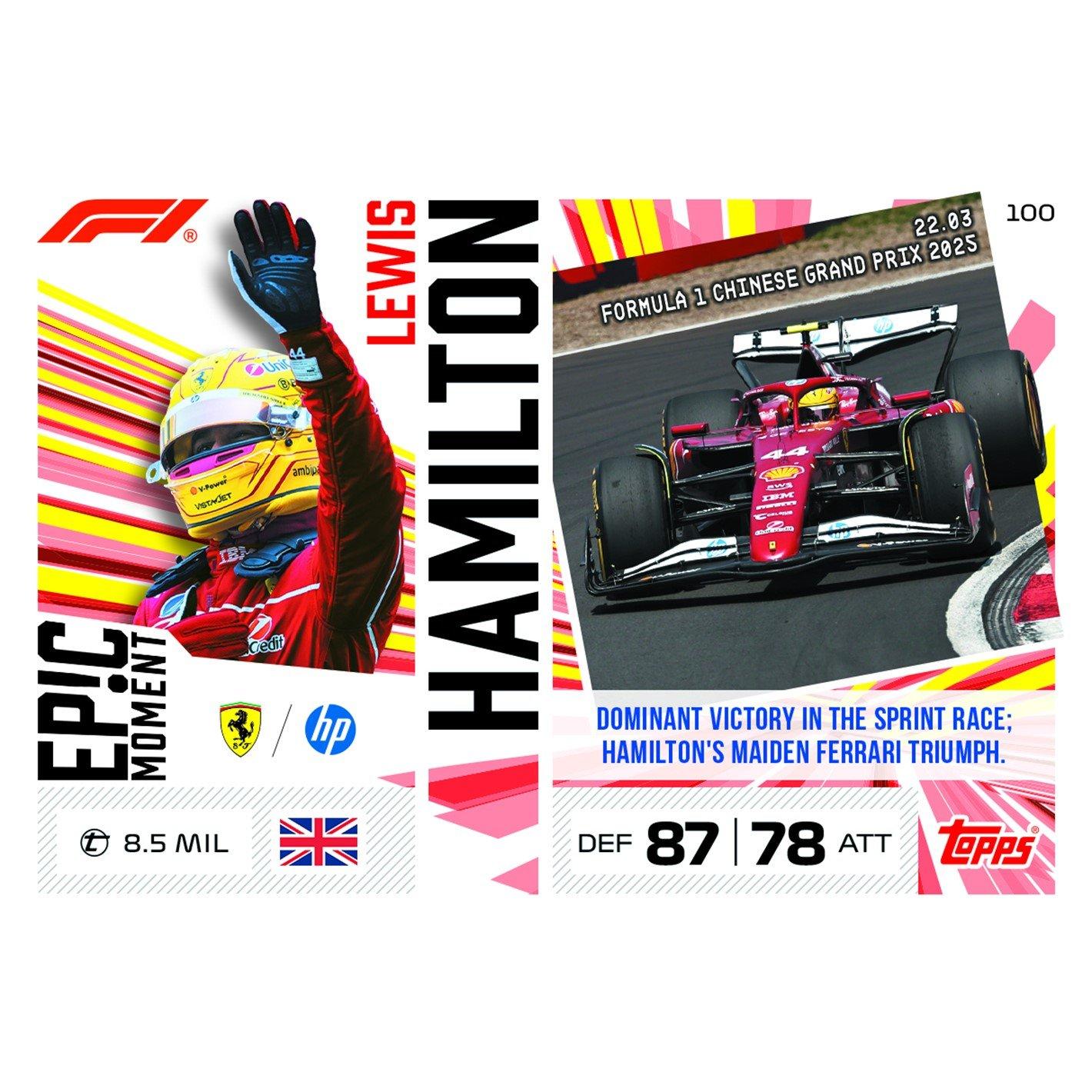 Mega Tin - Topps - Topps F1 2026 Turbo Attax - Mega Tin - 8