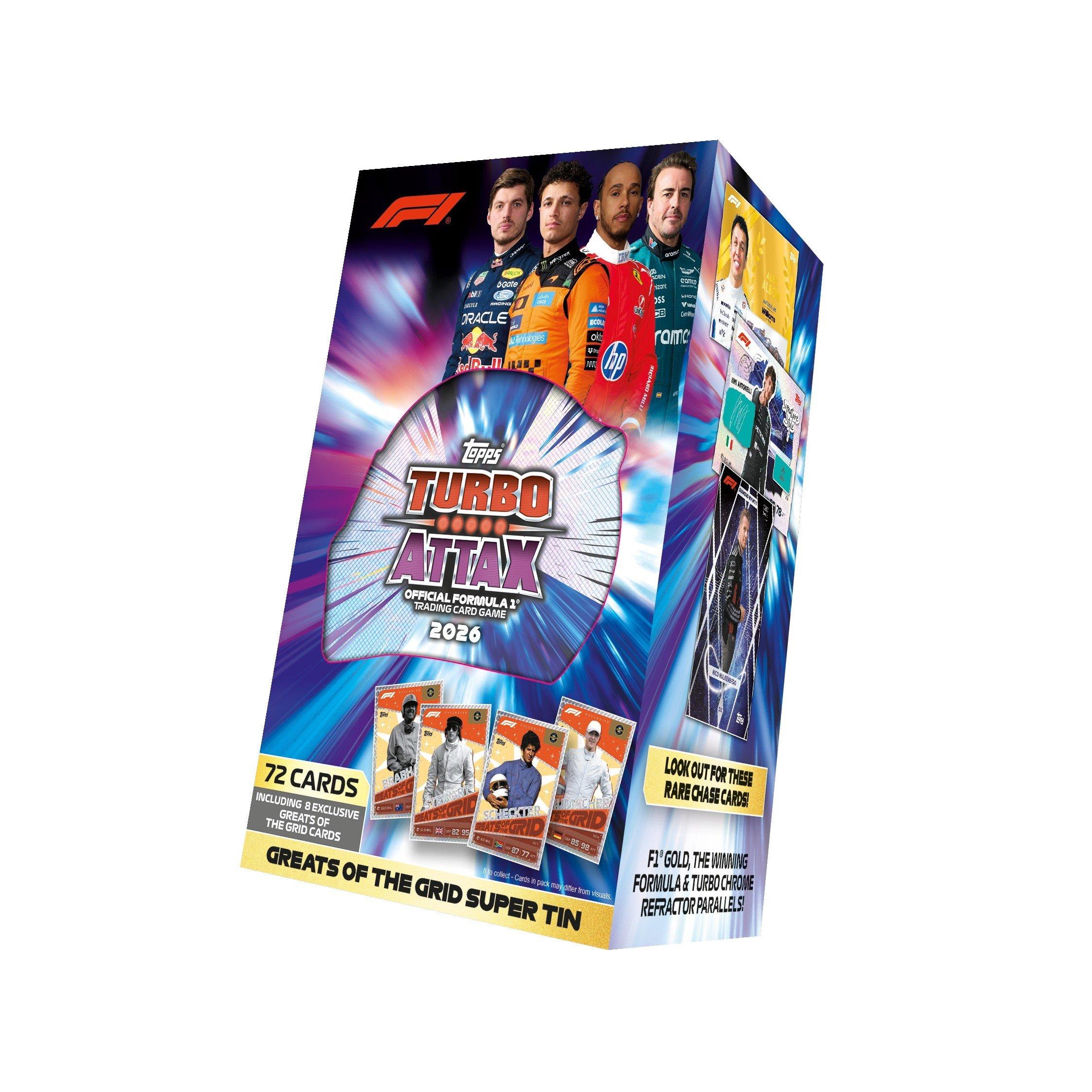 Super Tin - Topps - Topps F1 2026 Turbo Attax - Super Tin - 1