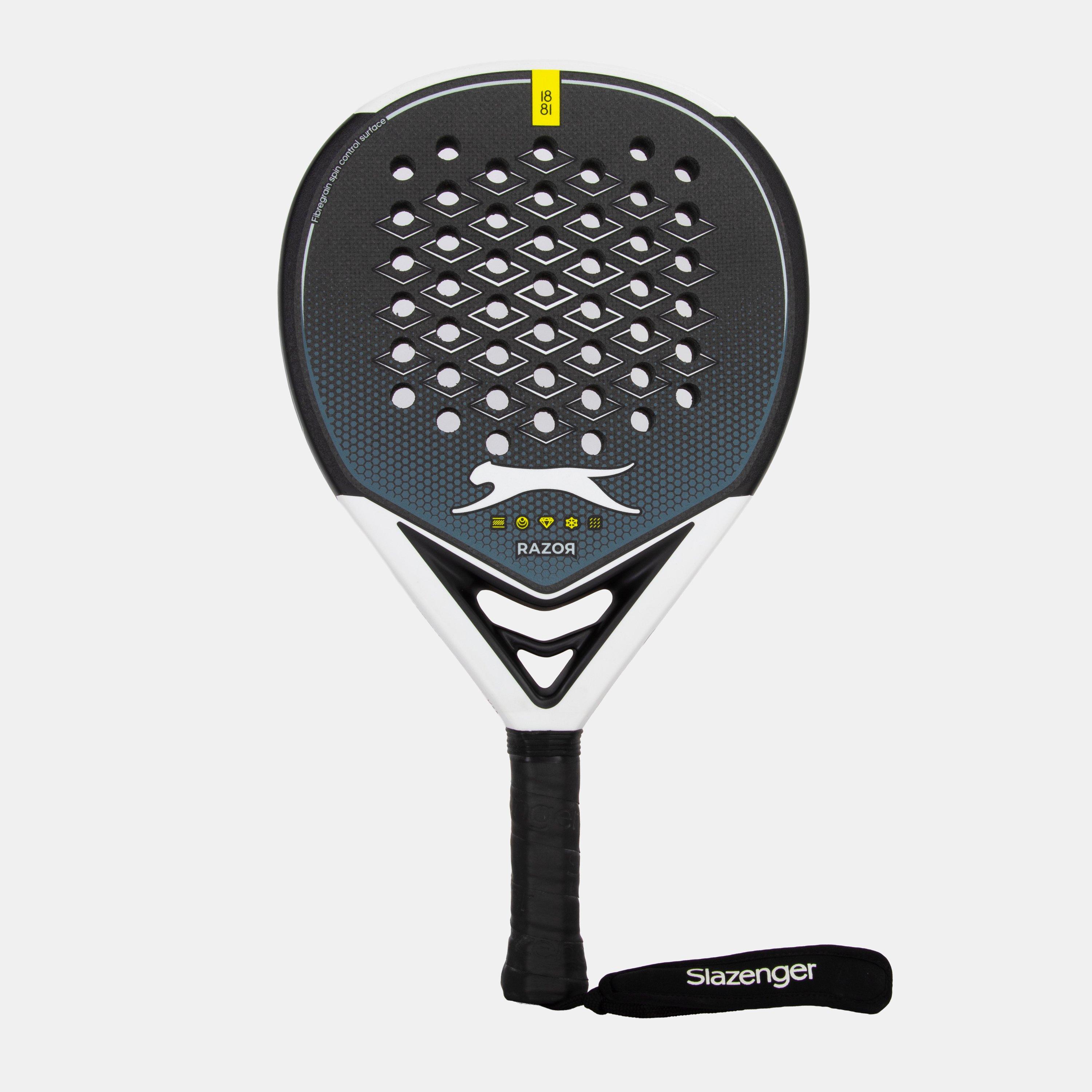 Black/Grey - Slazenger - Razor Padel Racket - 1