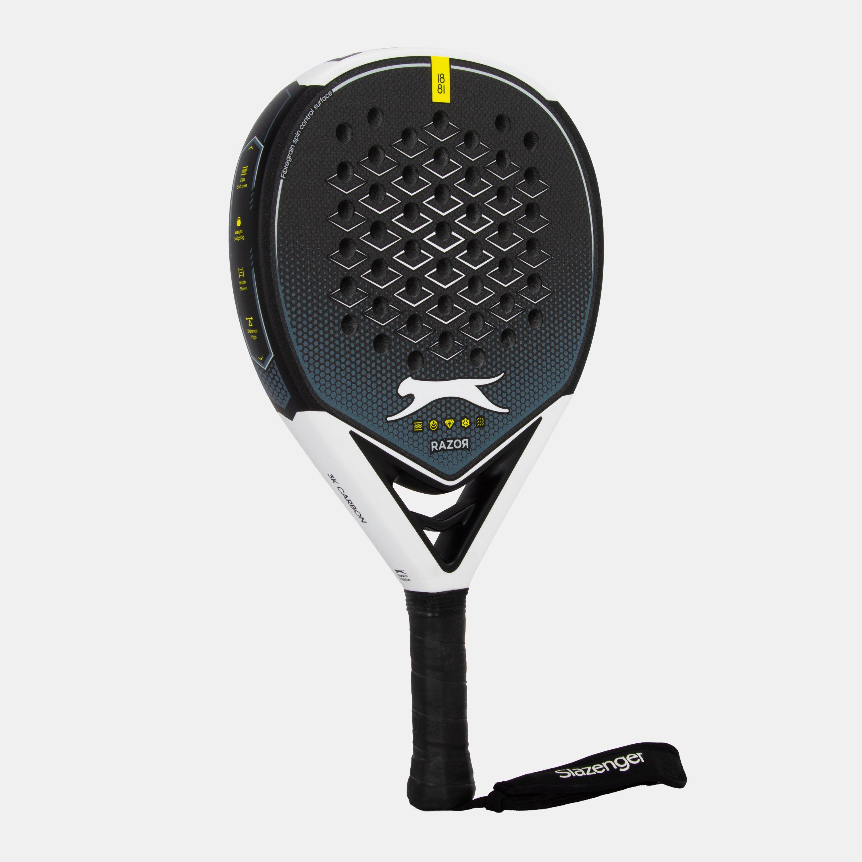 Black/Grey - Slazenger - Razor Padel Racket - 2