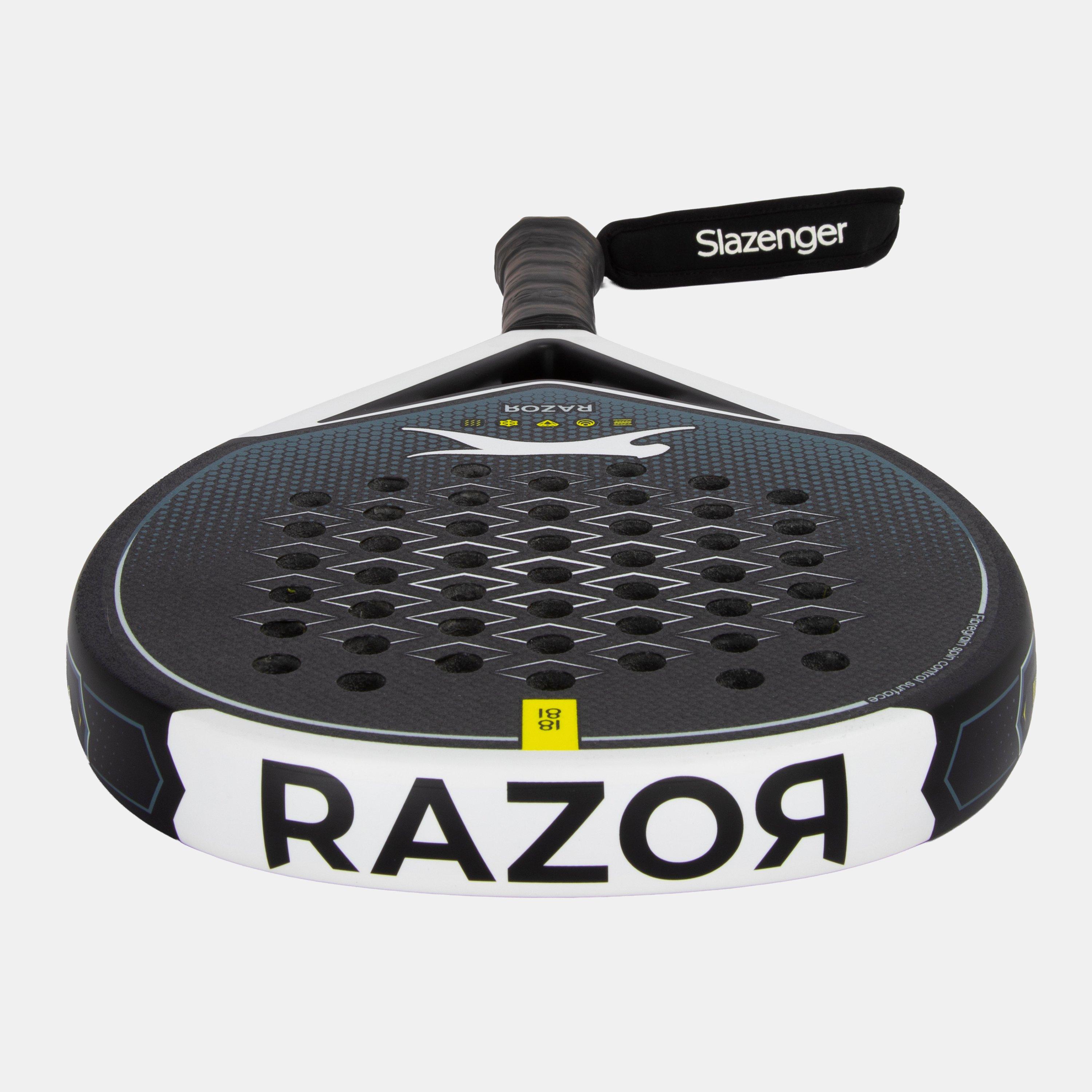 Black/Grey - Slazenger - Razor Padel Racket - 4