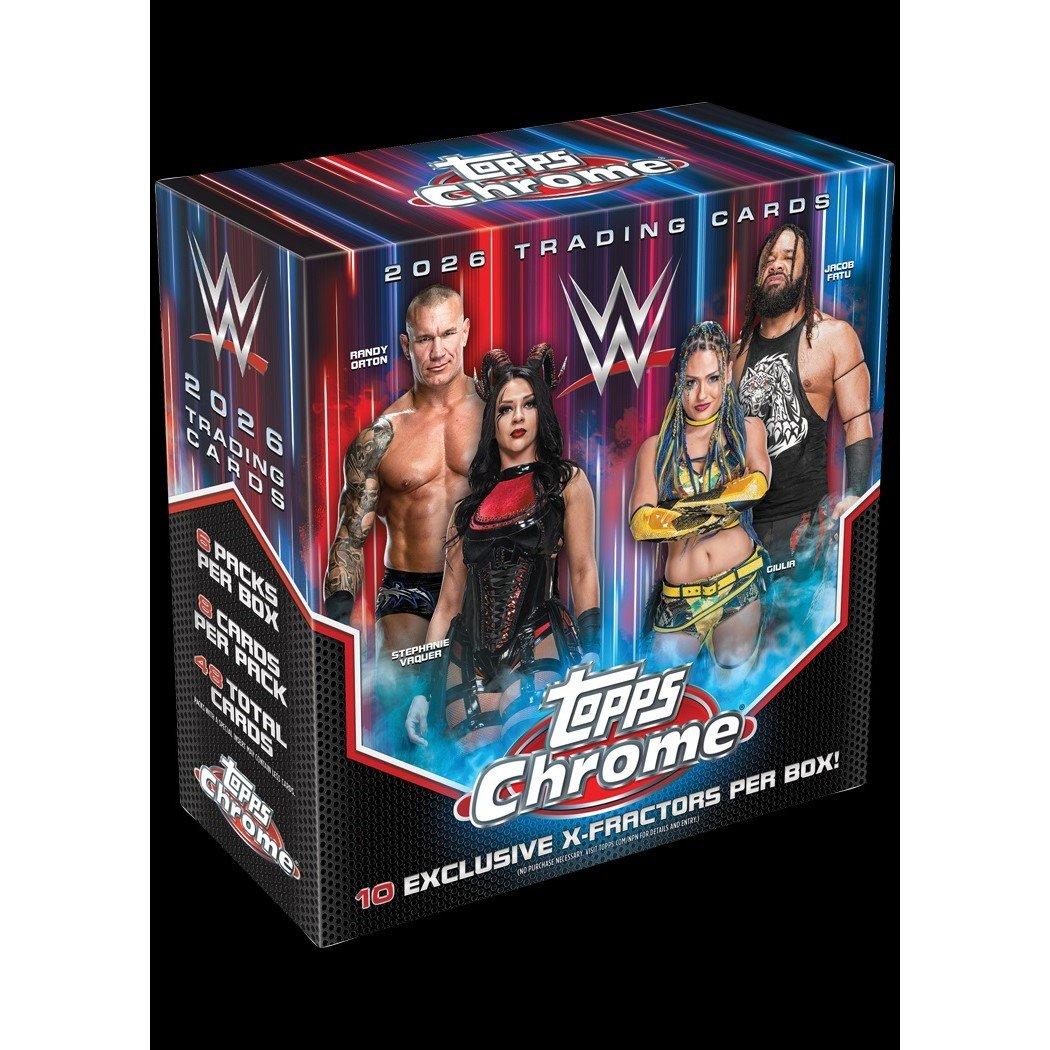 Mega Box - Topps - Topps 2026 WWE Chrome Mega Box - 1