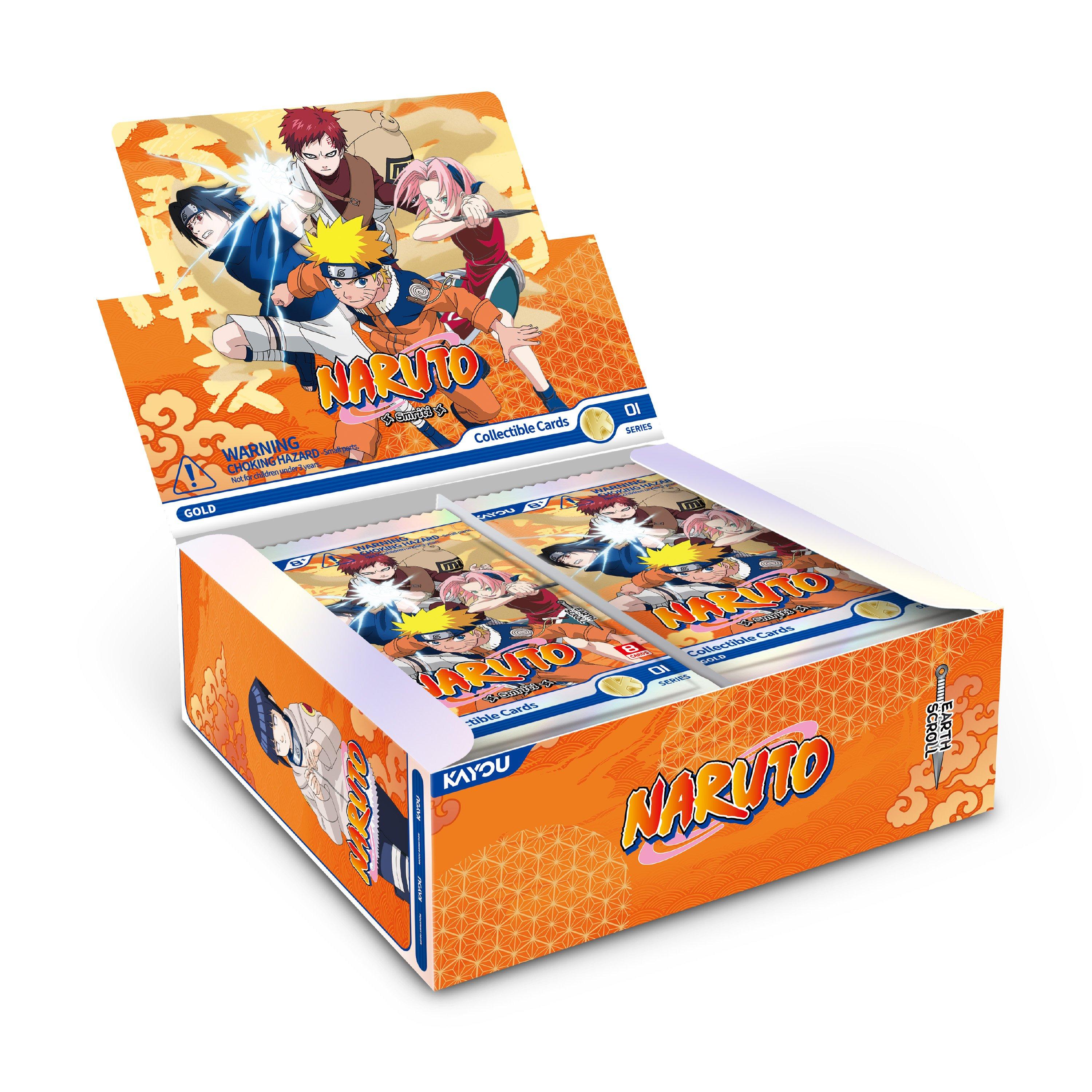 Booster Pack - Naruto - NARUTO-Smriti Collectible Cards-Earth Scroll-001B-EMEA - 2