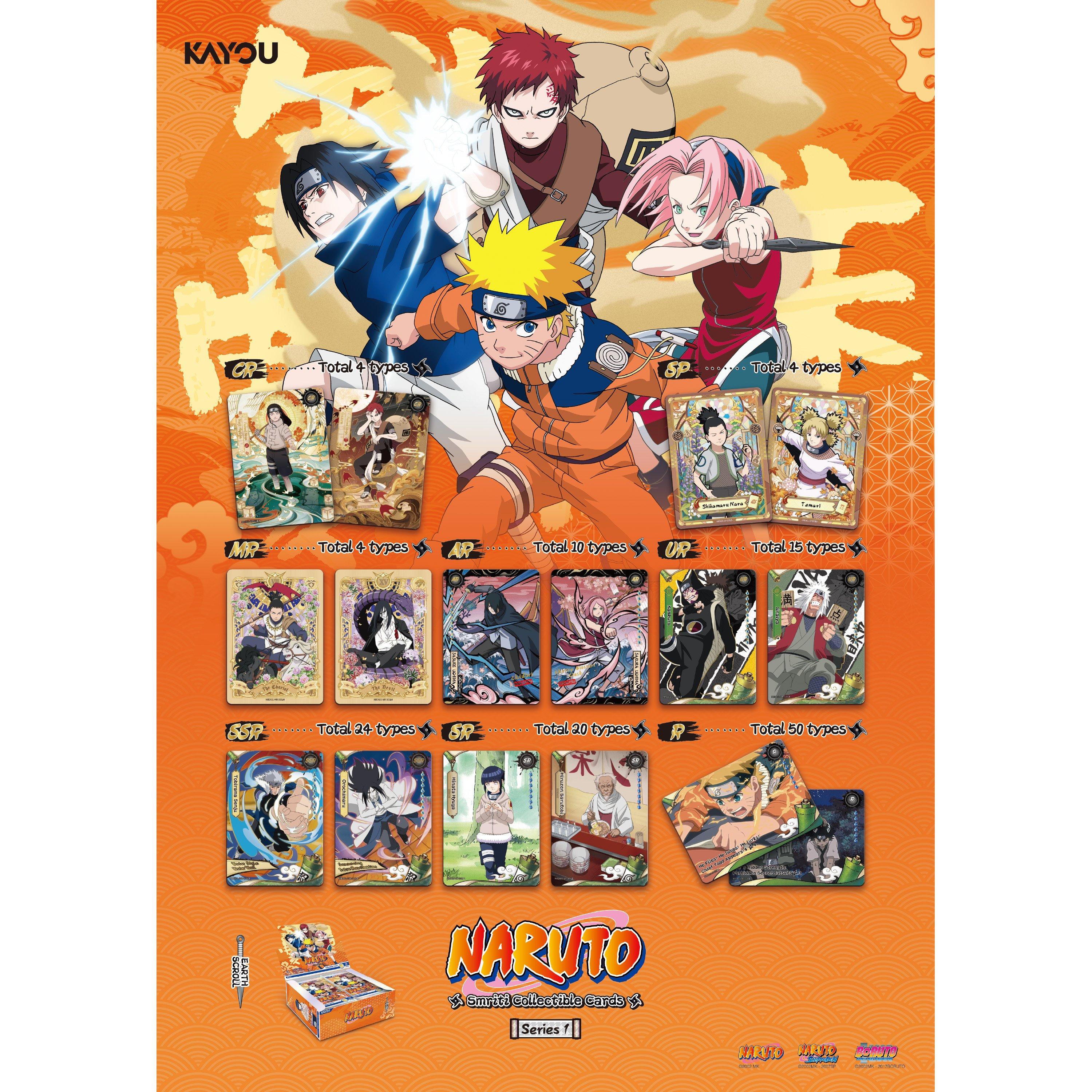 Booster Pack - Naruto - NARUTO-Smriti Collectible Cards-Earth Scroll-001B-EMEA - 3