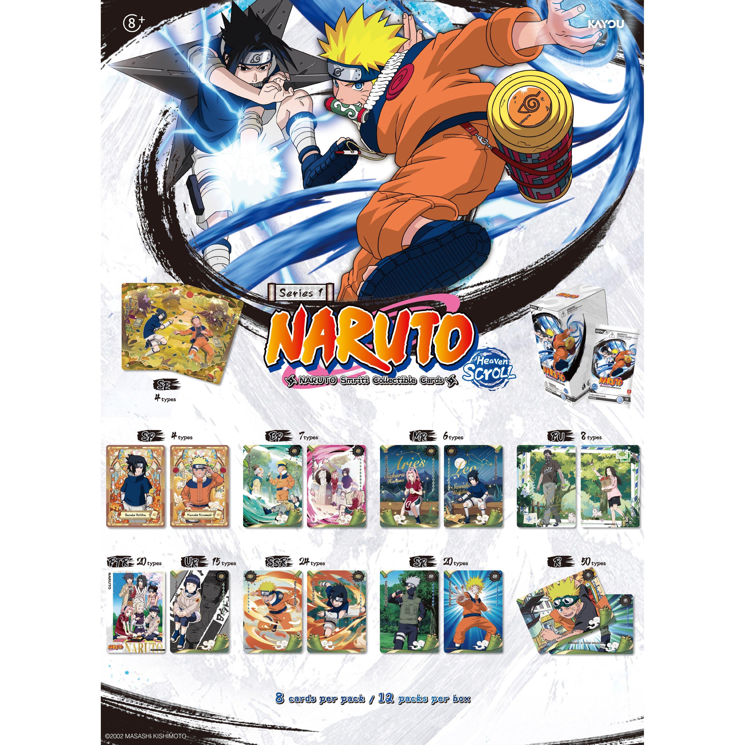 Booster Pack - Naruto - NARUTO-Smriti Collectible Card-Heaven Scroll-001B-EMEA - 3
