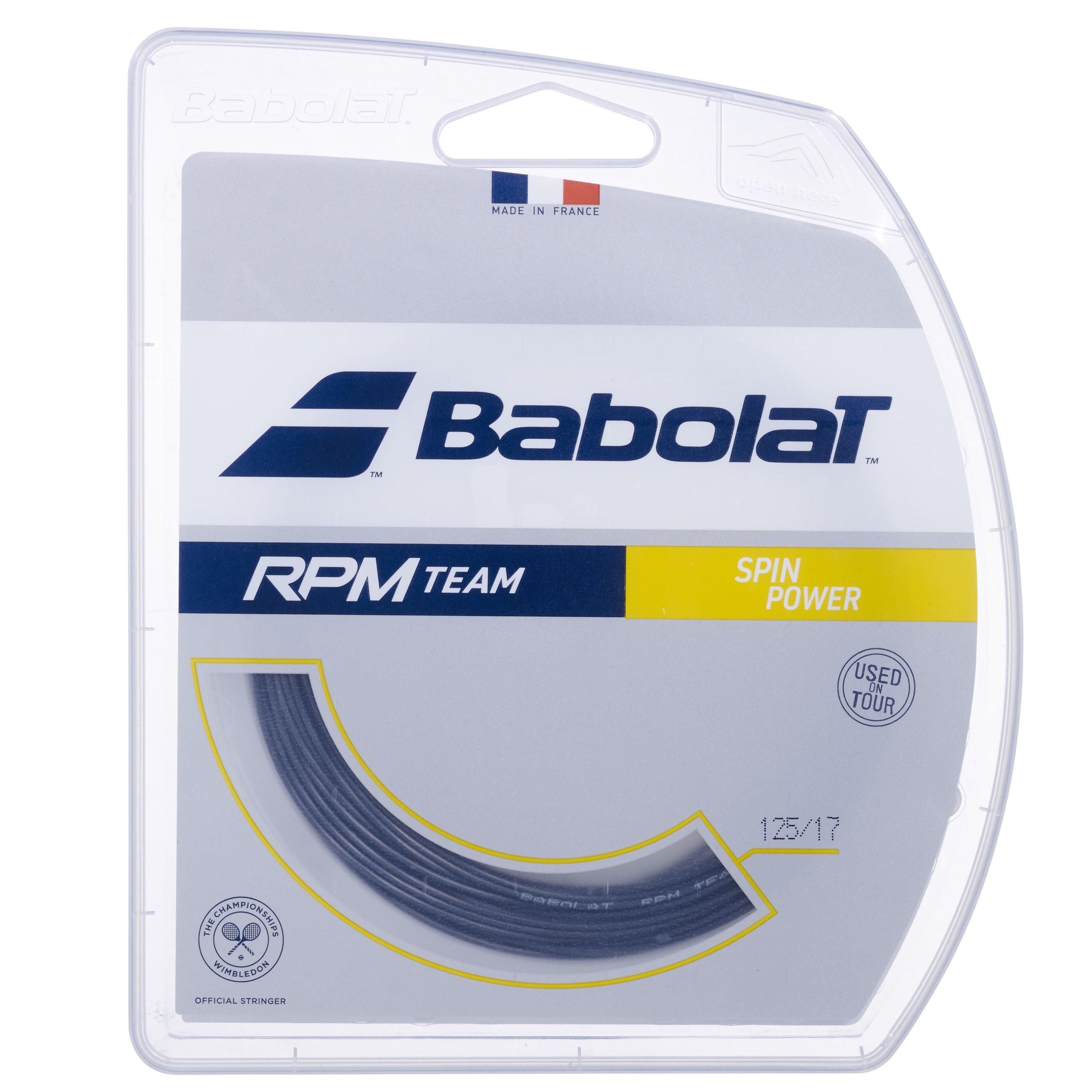 Crna - Babolat - Tennis Racket Strings - 1