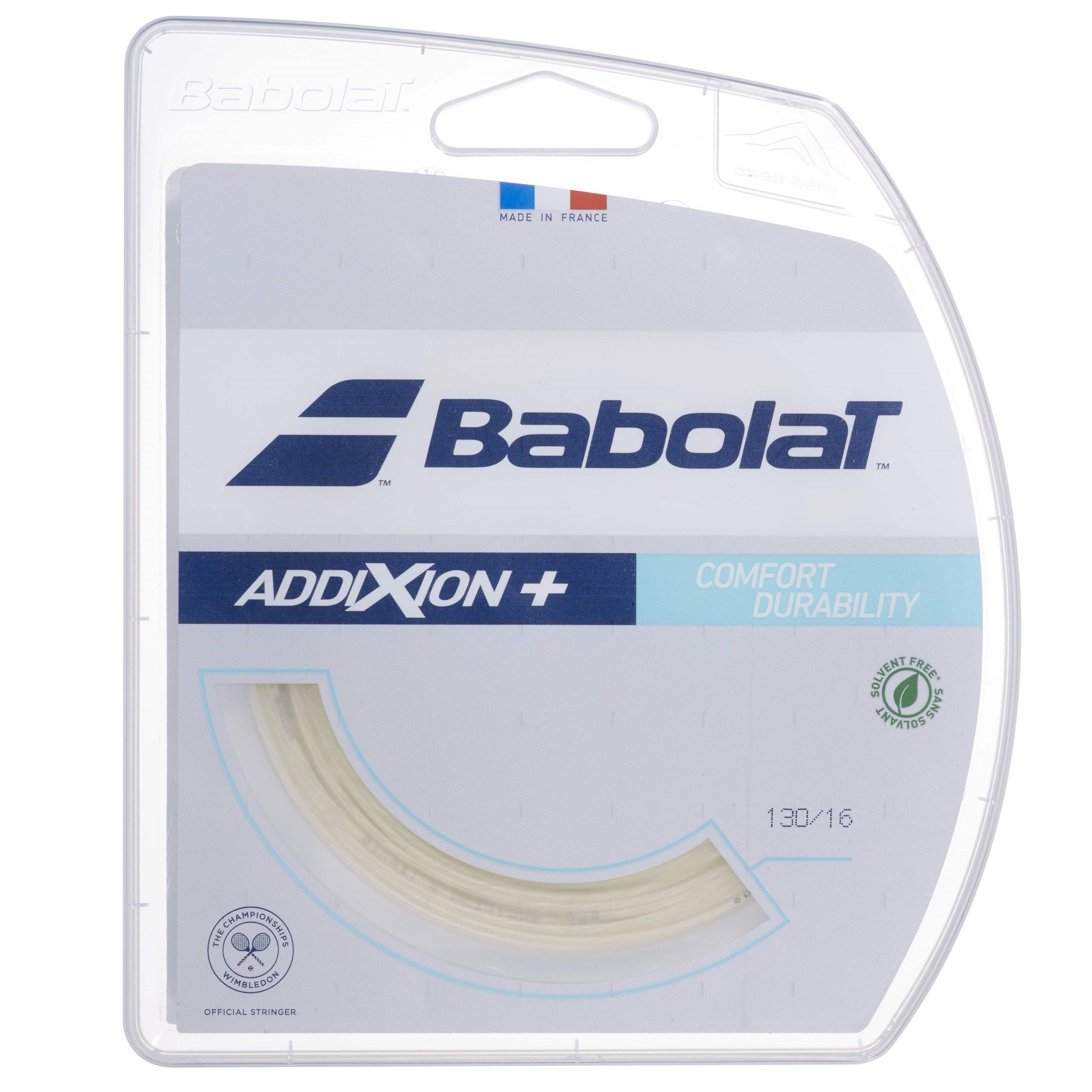 Babolat AddiXion Tennis Racket Strings - Natural