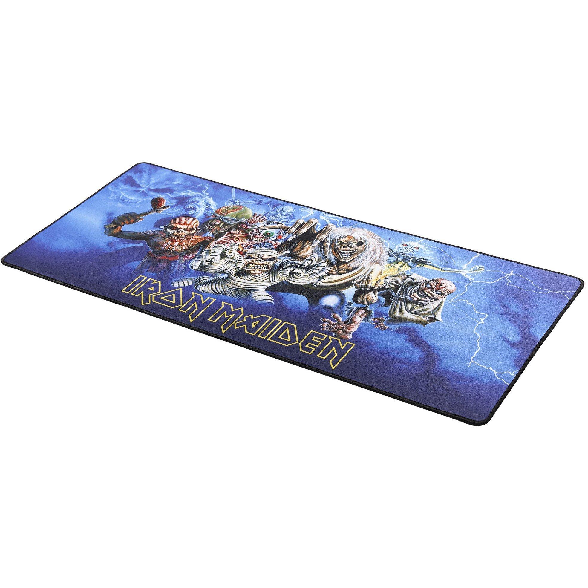 Blue - Subsonic - Iron Maiden Official Licensed XXL Gaming Mouse Mat - 1