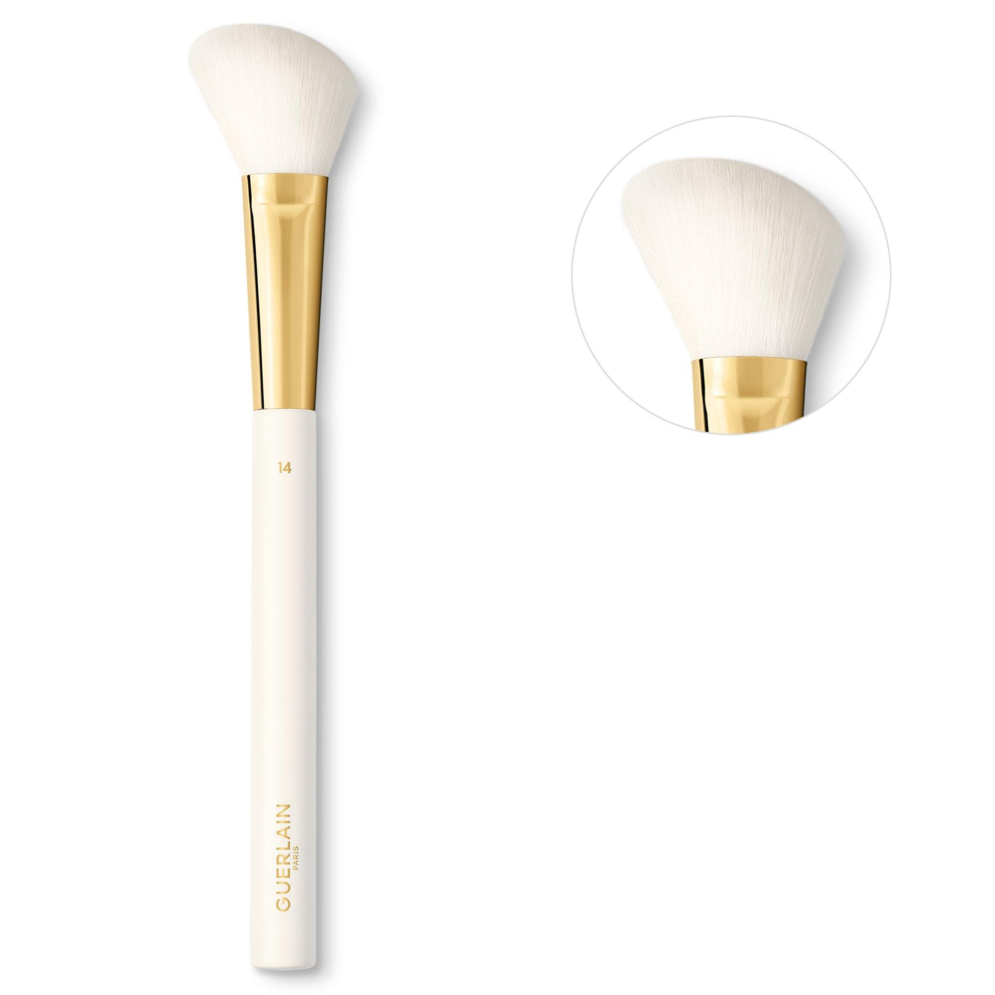 Clear - Guerlain - BLUSH & HIGHLIGHTER BRUSH N°14 Face Brush - 1