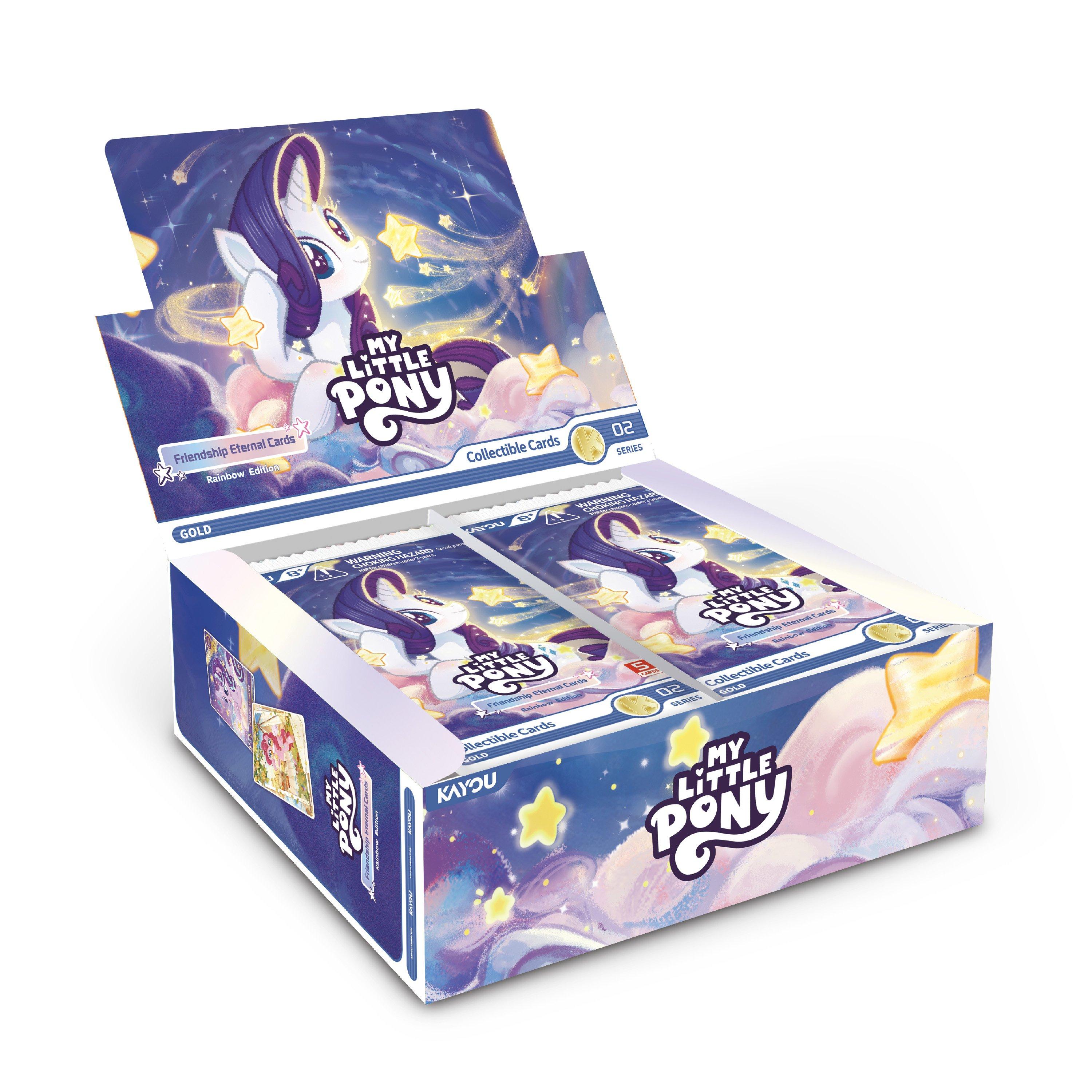 Booster Pack - My Little Pony - My Little Pony-Friendship Eternal Cards-Rainbow Edition CDU -002B-EMEA - 2