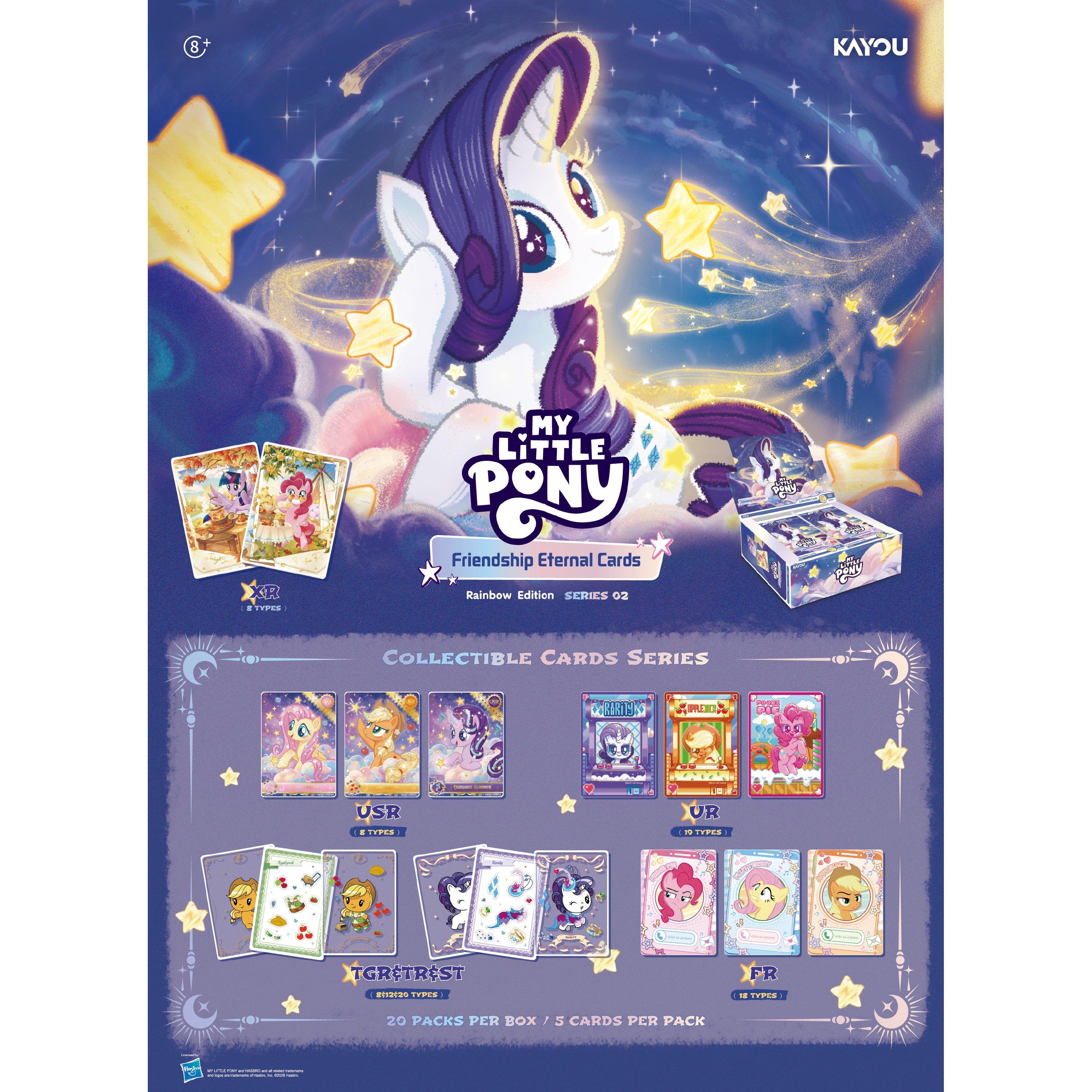 Booster Pack - My Little Pony - My Little Pony-Friendship Eternal Cards-Rainbow Edition CDU -002B-EMEA - 3