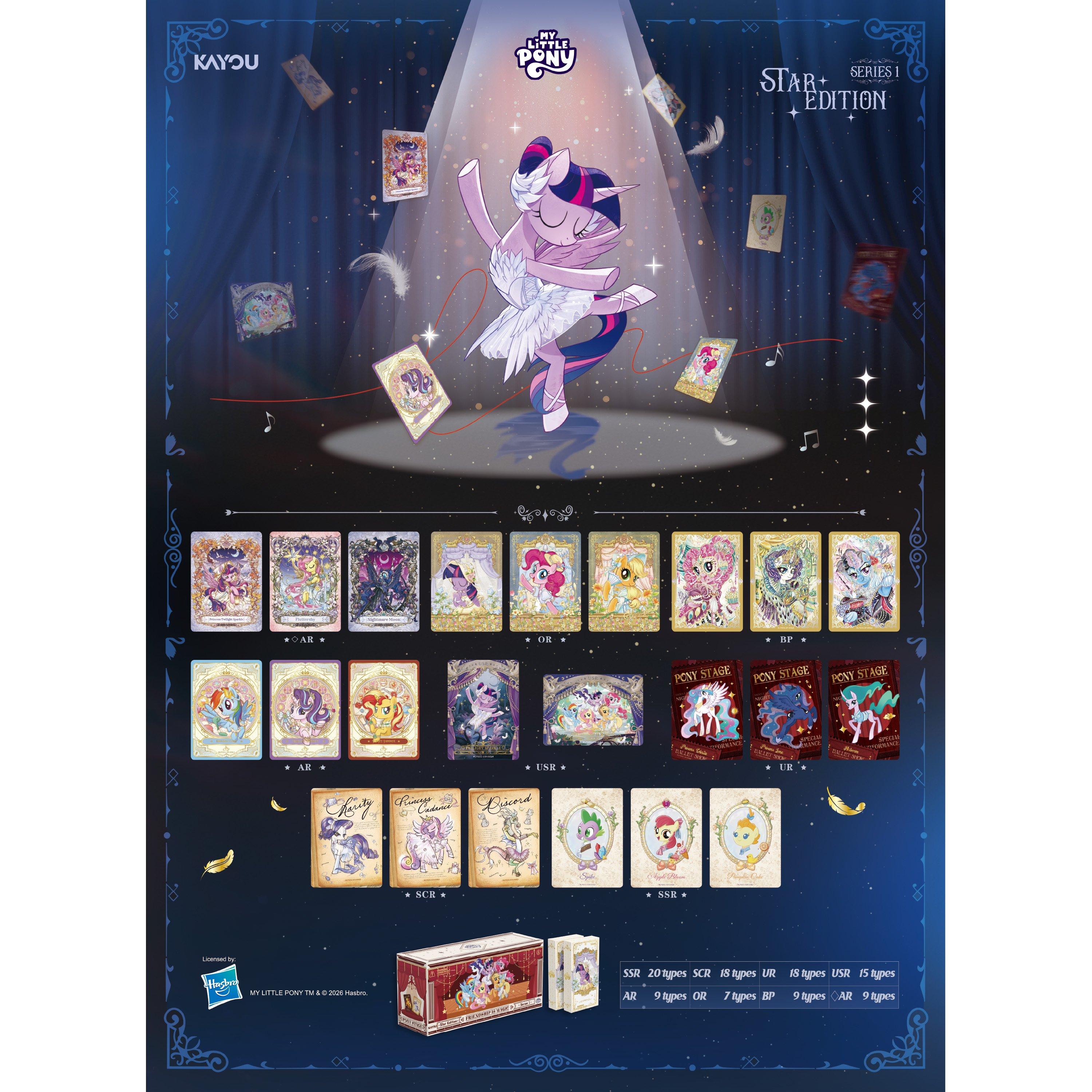 Booster Pack - My Little Pony - My Little Pony-Friendship Eternal Cards-Star Edition CDU -001A-EMEA - 4