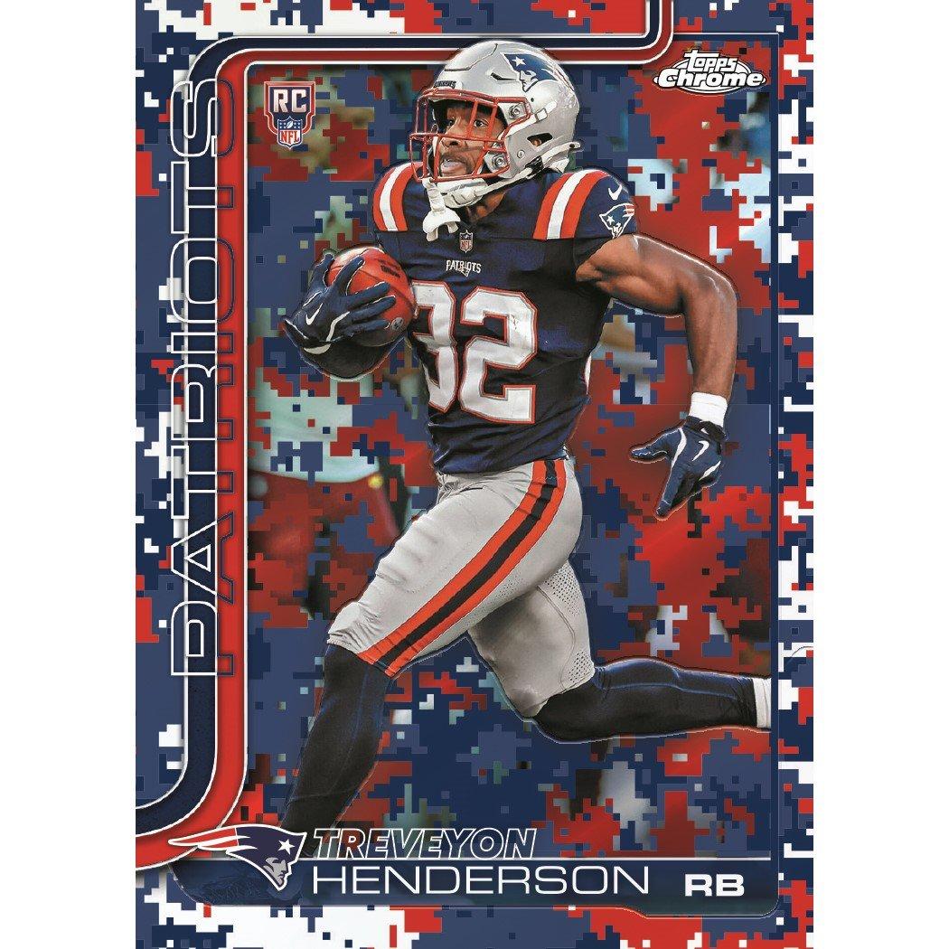 Mega Box - Topps - Topps 2025 NFL Football Chrome - Mega Box - 9