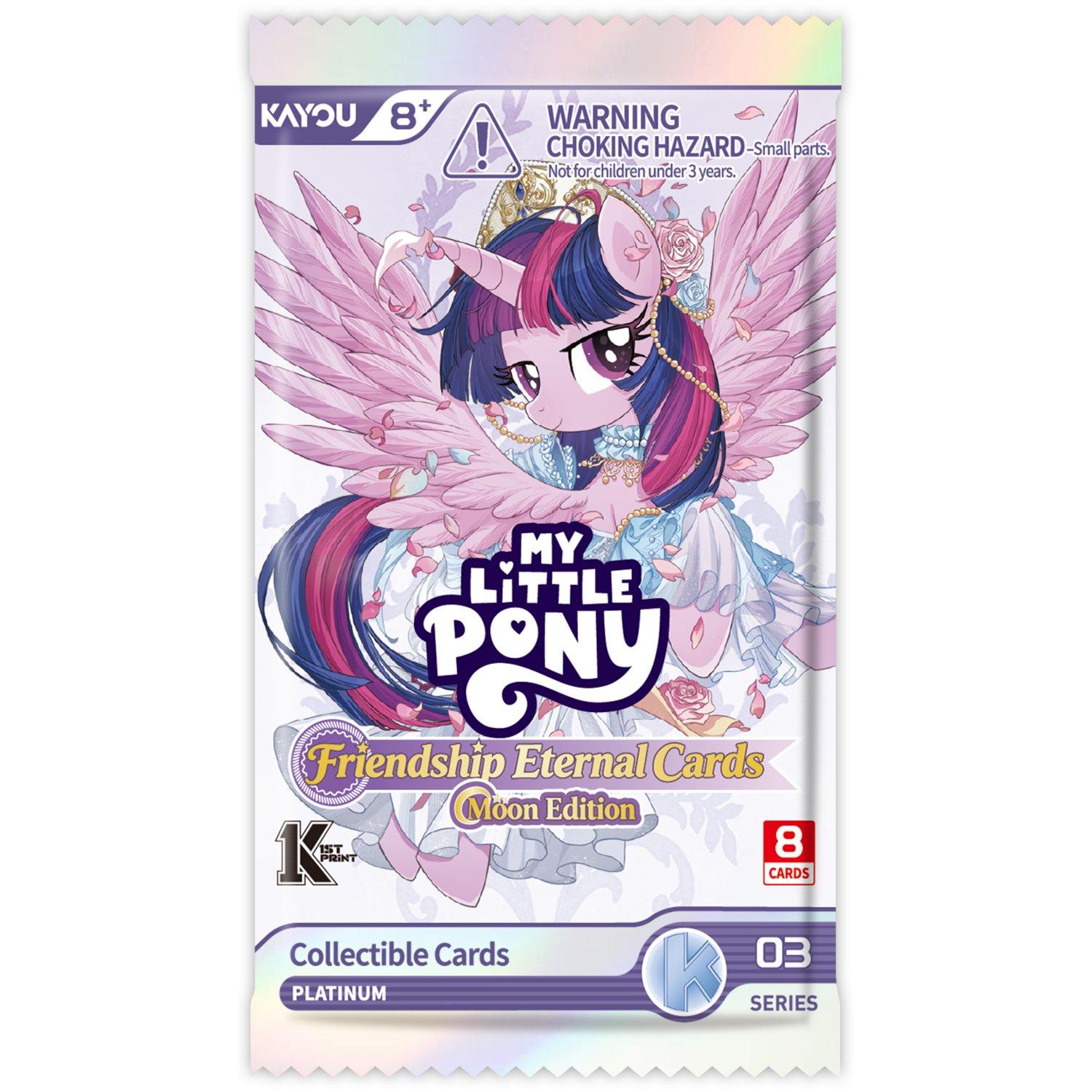 Booster-Pack - My Little Pony - My Little Pony-Friendship Eternal Cards-Moon Edition CDU -003B-EMEA - 1