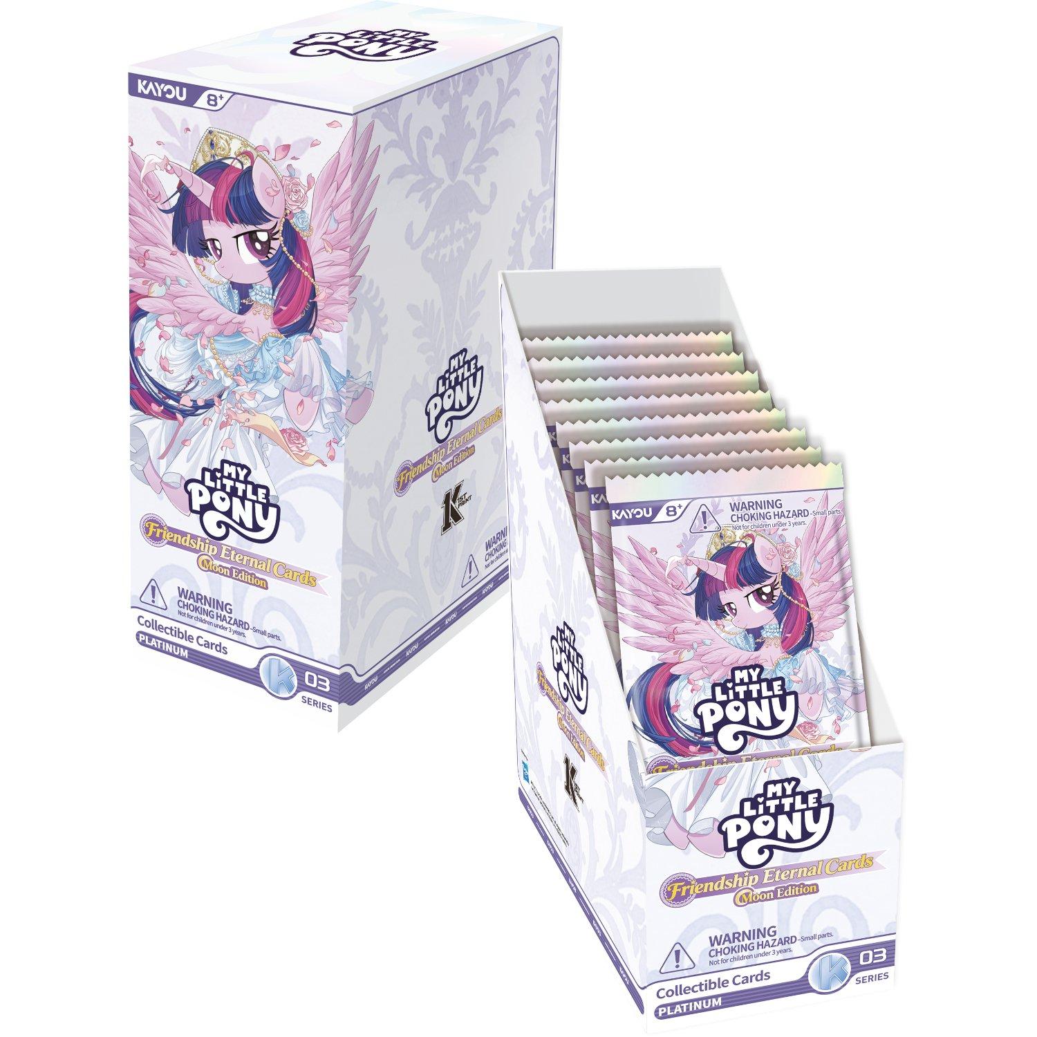 Booster Pack - My Little Pony - My Little Pony-Friendship Eternal Cards-Moon Edition CDU -003B-EMEA - 2