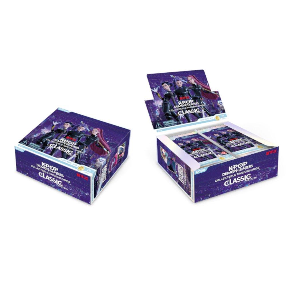 Booster Pack - K Pop Demon Hunters - KPop Demon Hunters-Collectible Trading Cards-Classic Edition Foil -001-EMEA-Series 1-B - 2