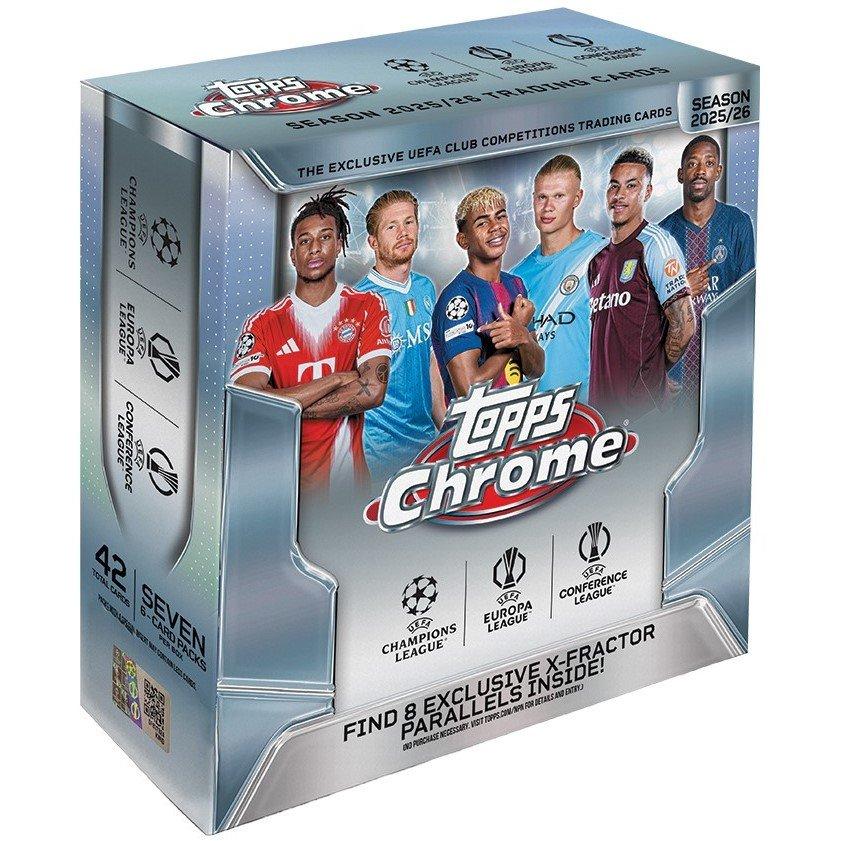 Mega Box - Topps - Topps 25/26 UCC Chrome Mega Box - 1
