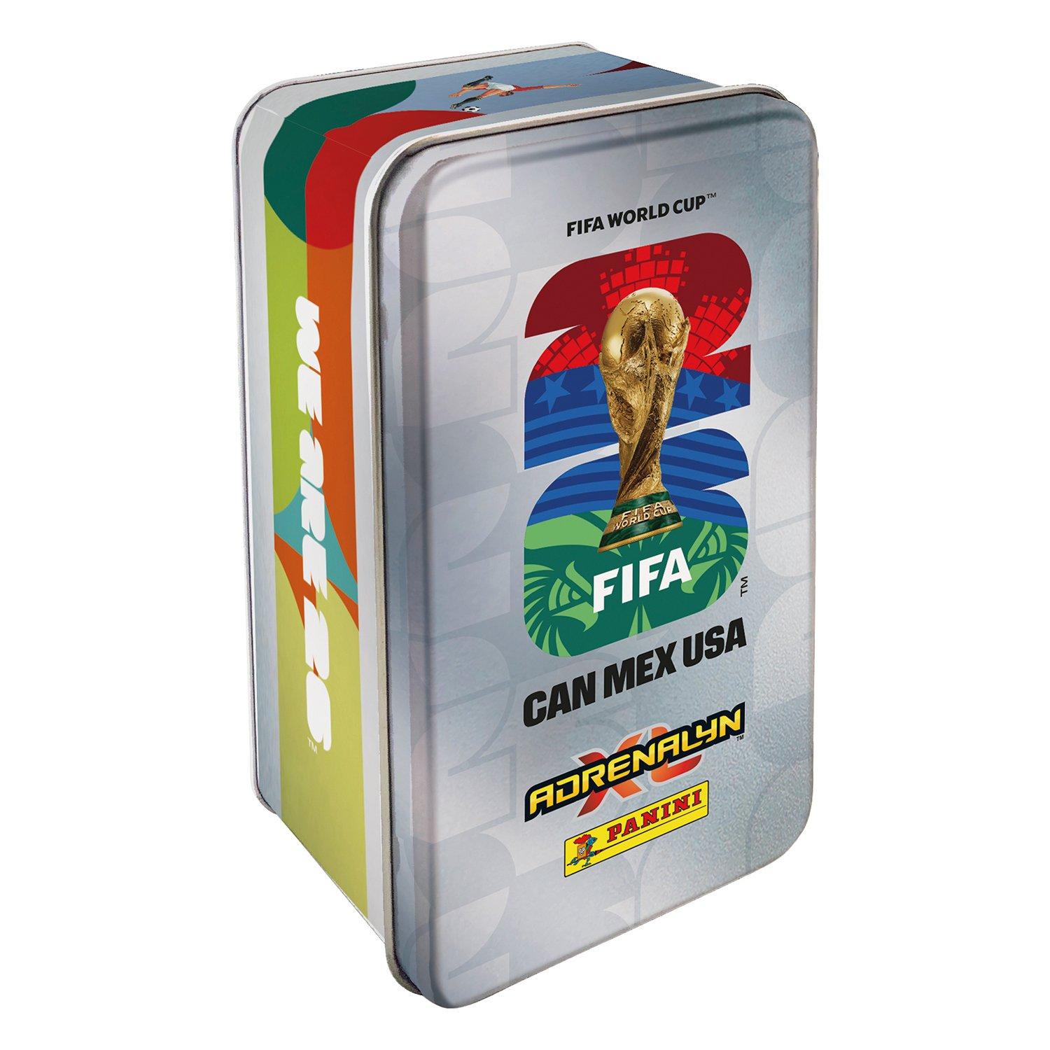 Mega Tin - Panini - FIFA World Cup 2026™ Adrenalyn XL™ Official Trading Cards - Classic Tin - 2