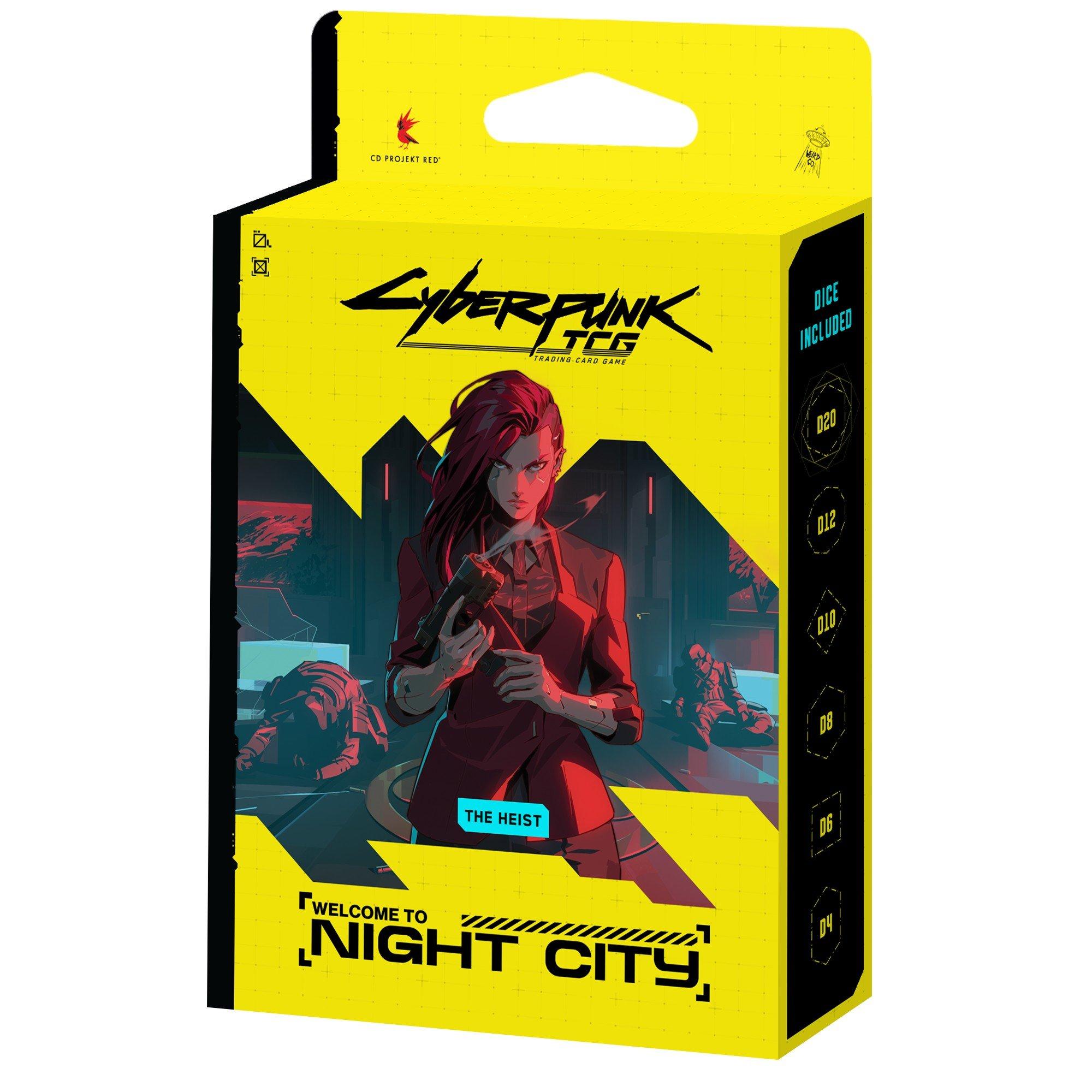 The Heist - Cyberpunk - Cyberpunk TCG Set 01 The Heist Starter Deck - 1