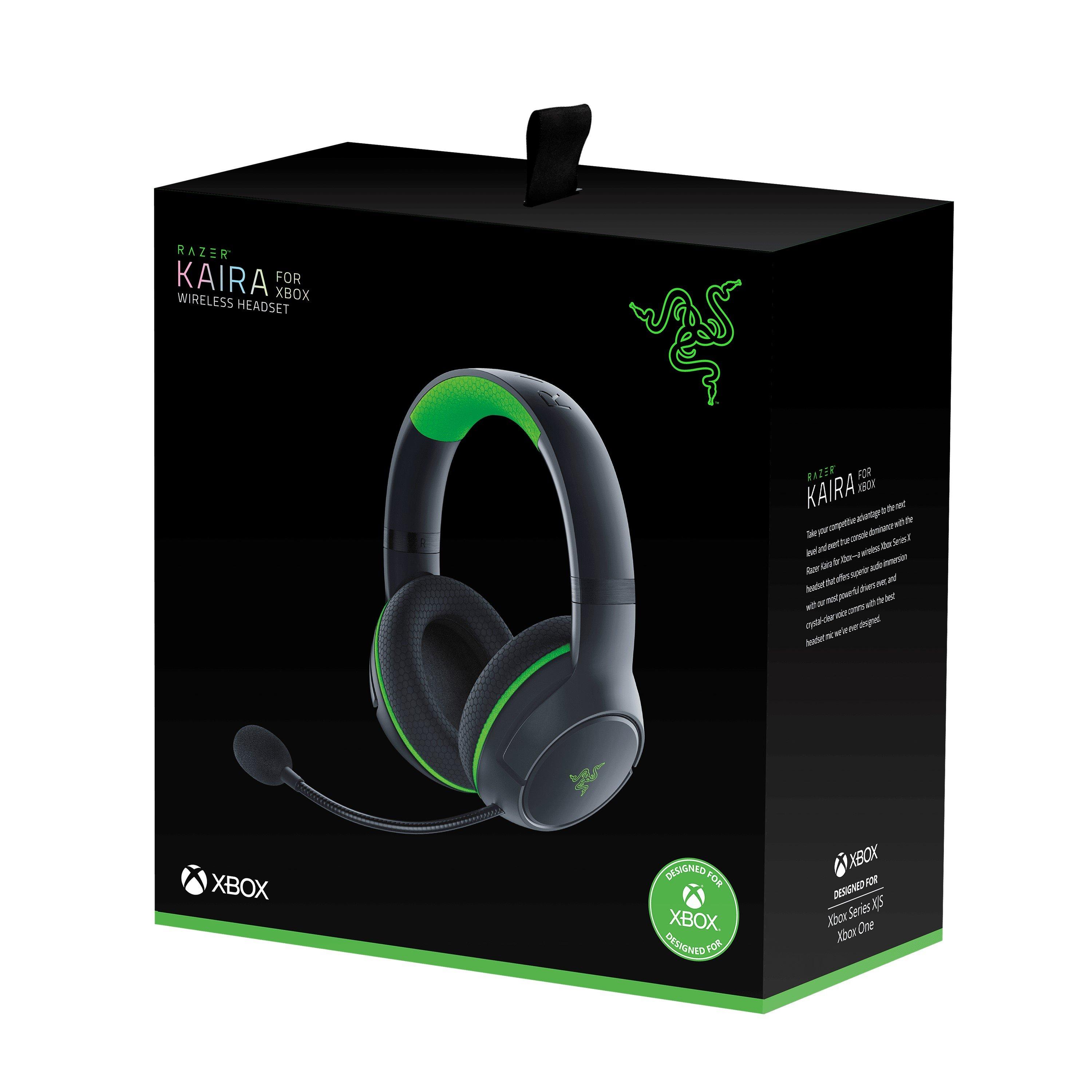 Black/Green - Razer - Razer Kaira WLHDS Xbox 19 - 3