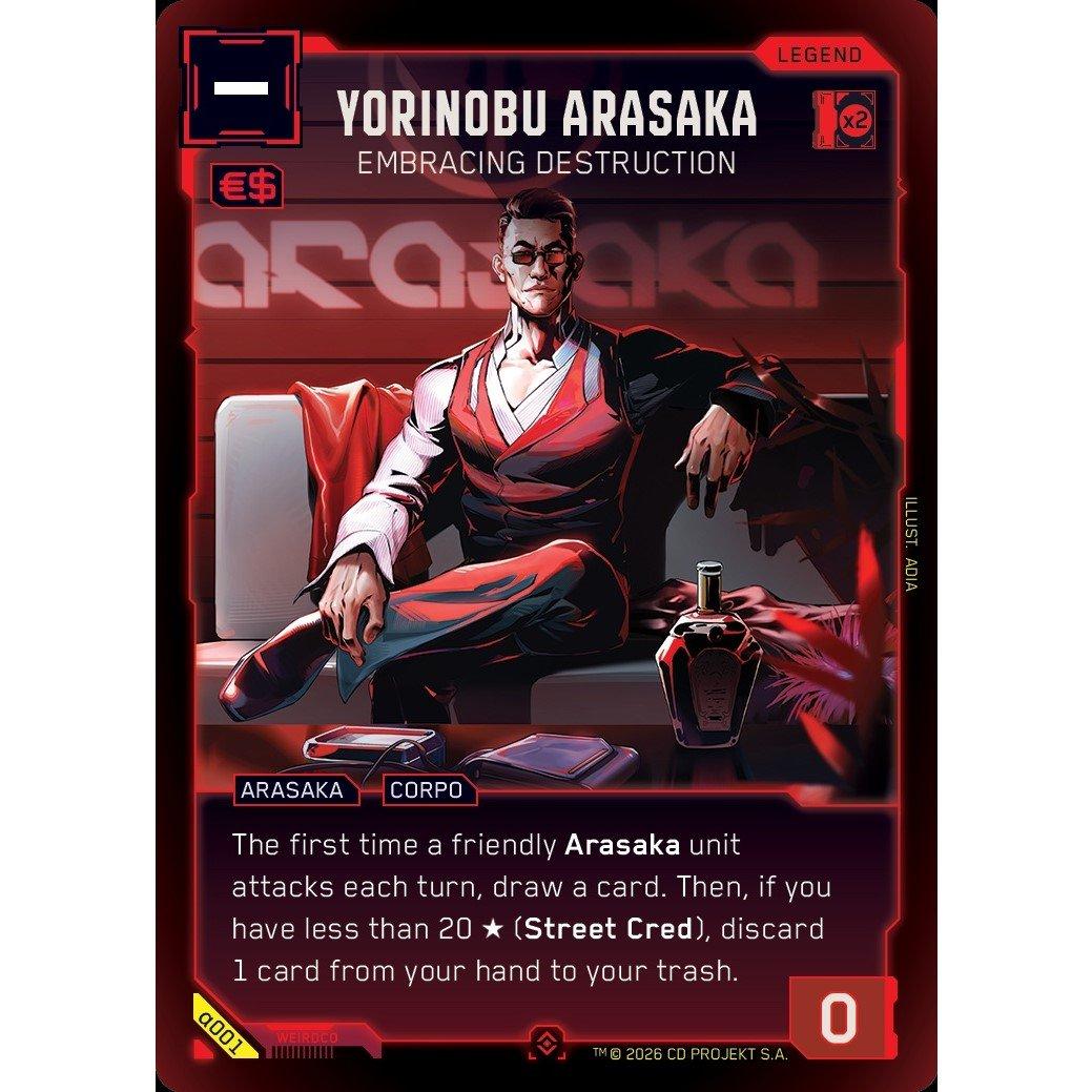 Embracing Power - Cyberpunk - Cyberpunk TCG - Welcome to Night CIty - Embrace Power Starter Pack - 3