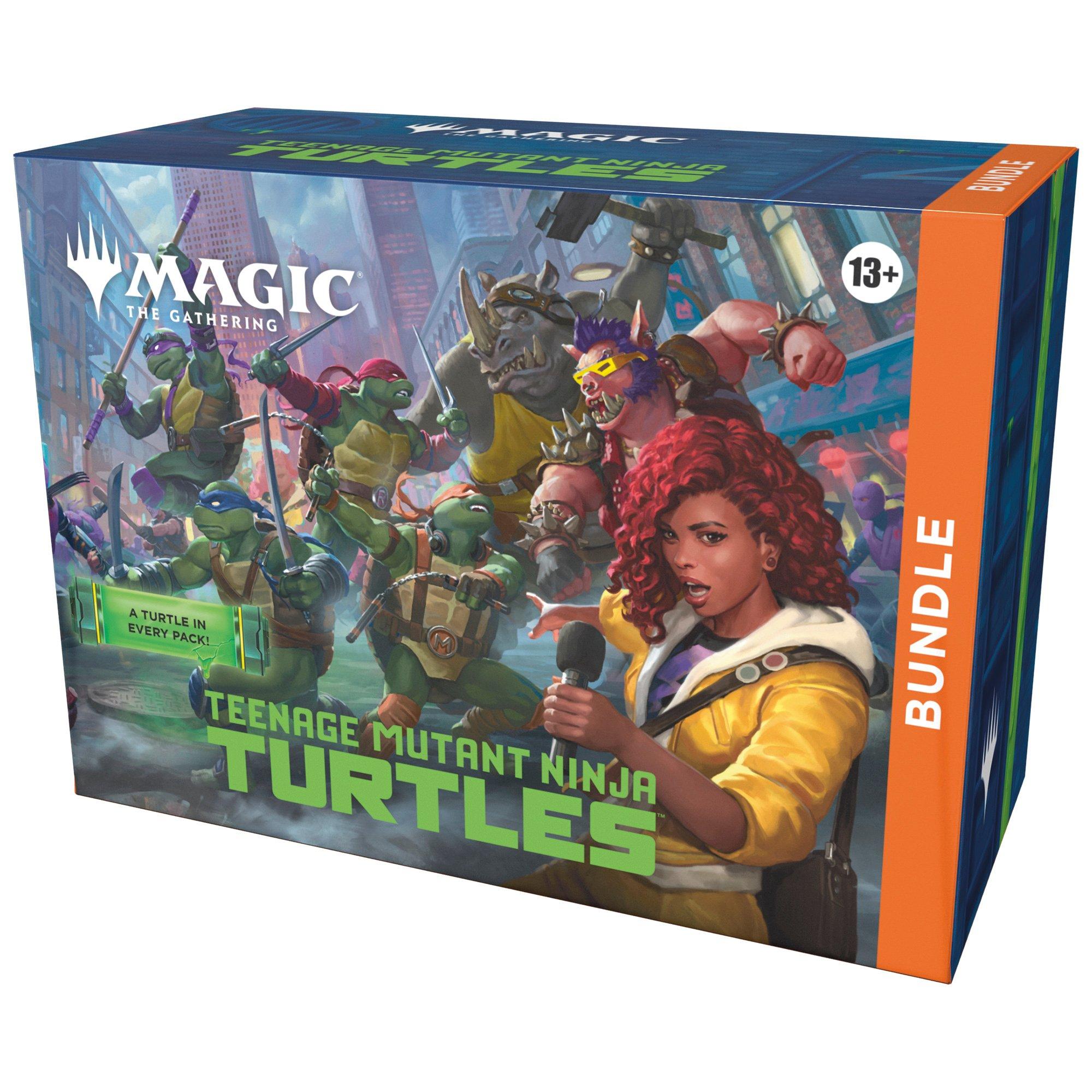 Bundle = - Magic the Gathering - MTG Magic: The Gathering (MTG): Teenage Mutant Ninja Turtles Bundle Box