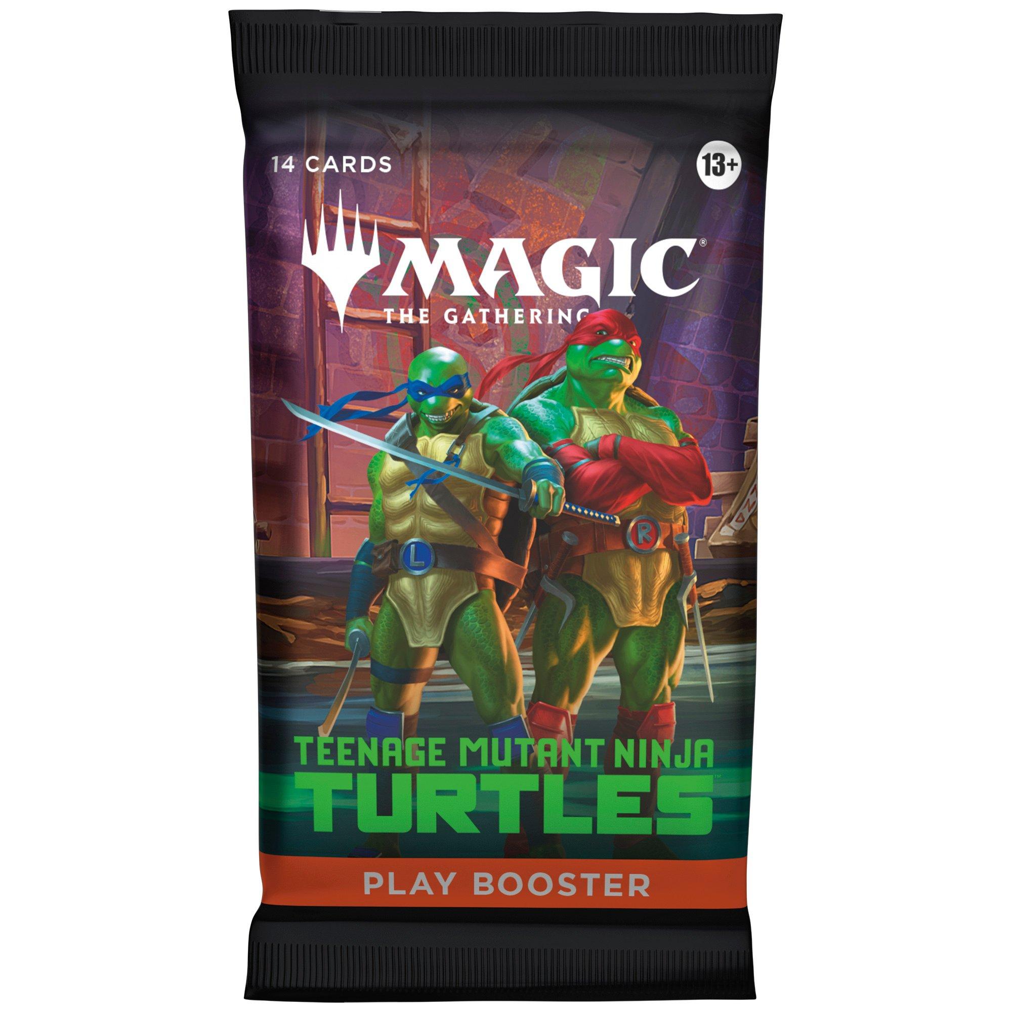 Pack de renforcement - Magic the Gathering - MTG Magic: The Gathering (MTG): Teenage Mutant Ninja Turtles Play Booster Pack - 1