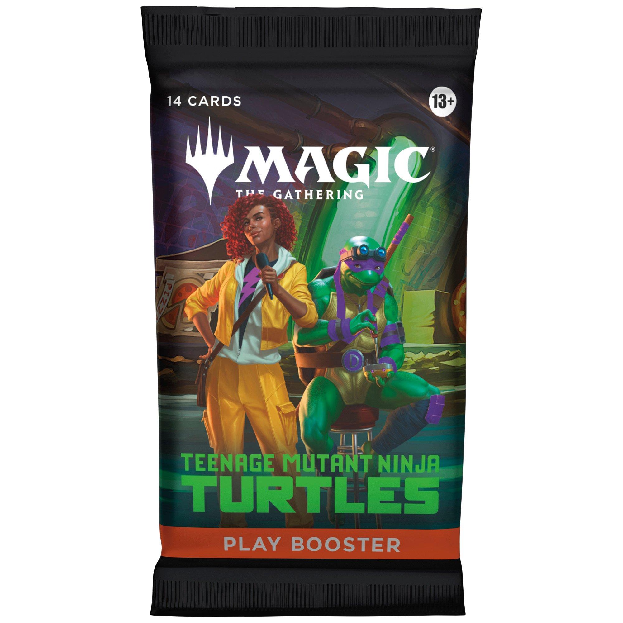 Pack de renforcement - Magic the Gathering - MTG Magic: The Gathering (MTG): Teenage Mutant Ninja Turtles Play Booster Pack - 2