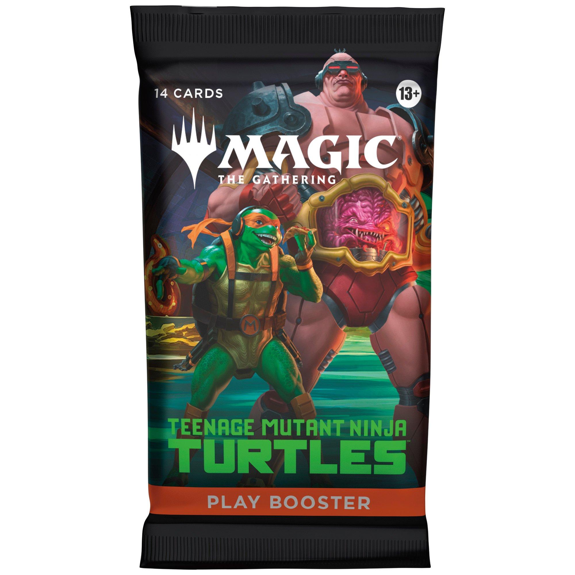 Pack de renforcement - Magic the Gathering - MTG Magic: The Gathering (MTG): Teenage Mutant Ninja Turtles Play Booster Pack - 3