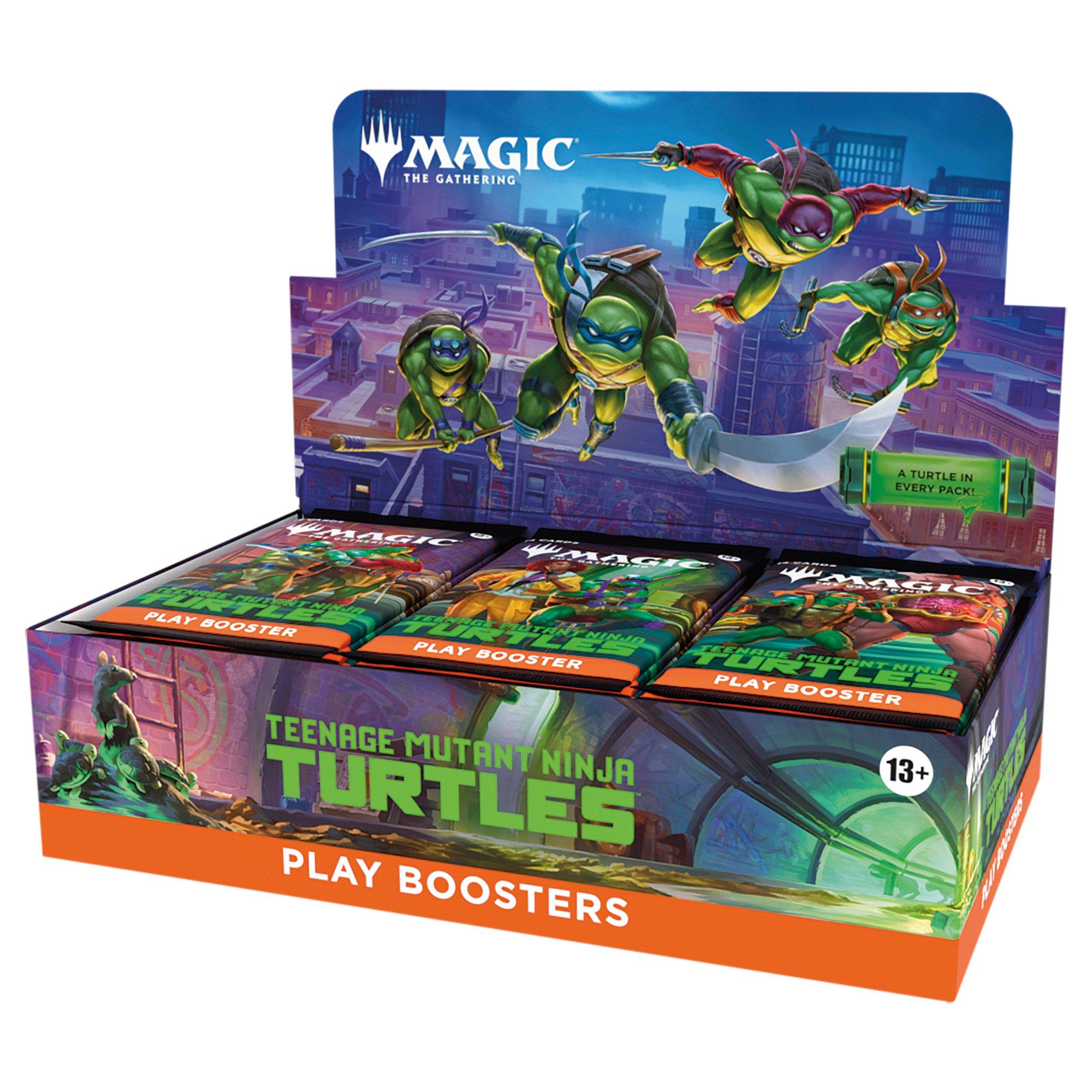 Pack de renforcement - Magic the Gathering - MTG Magic: The Gathering (MTG): Teenage Mutant Ninja Turtles Play Booster Pack - 4