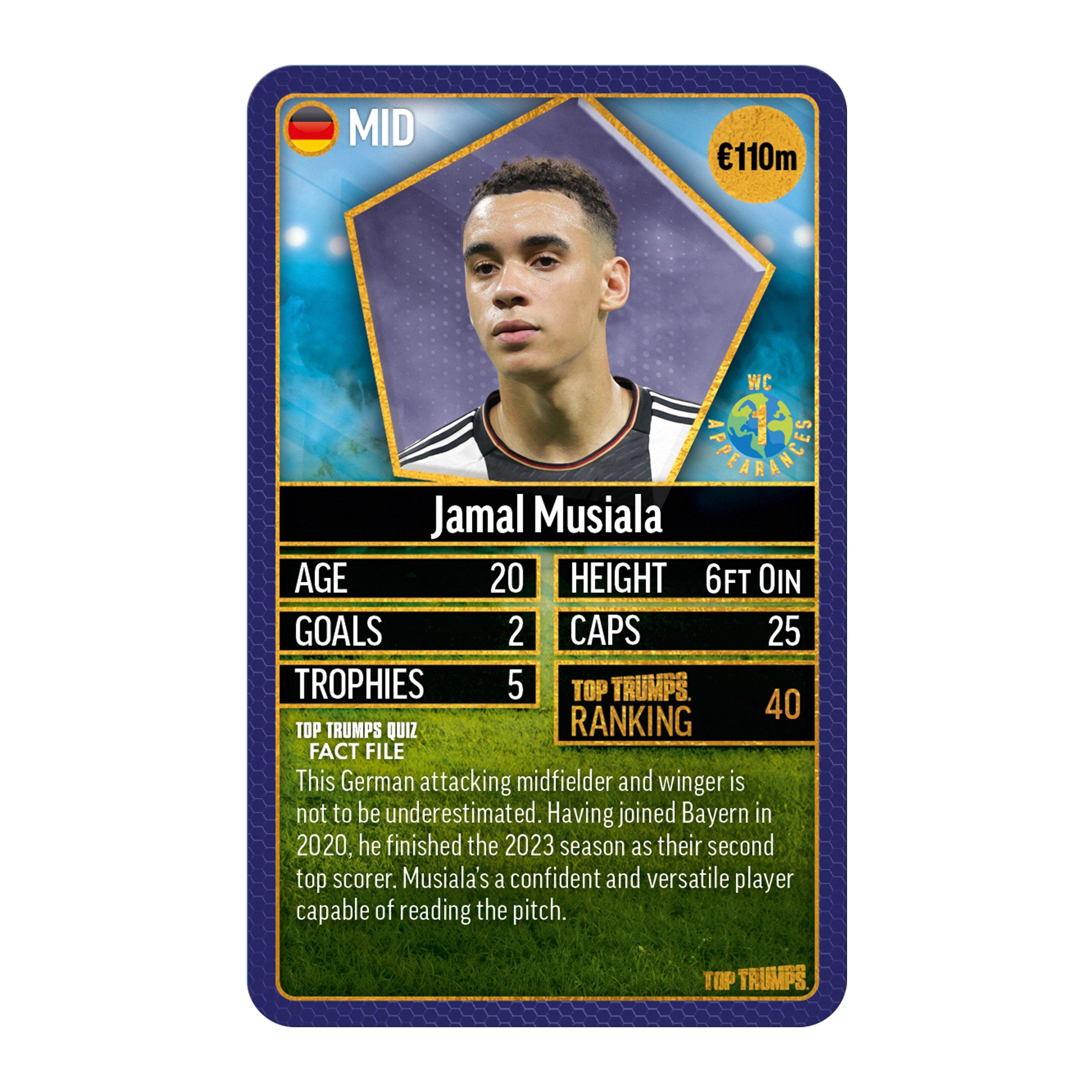 Multi - Top Trumps - Trumps World Football Stars Top 200 Pack 1 - 4