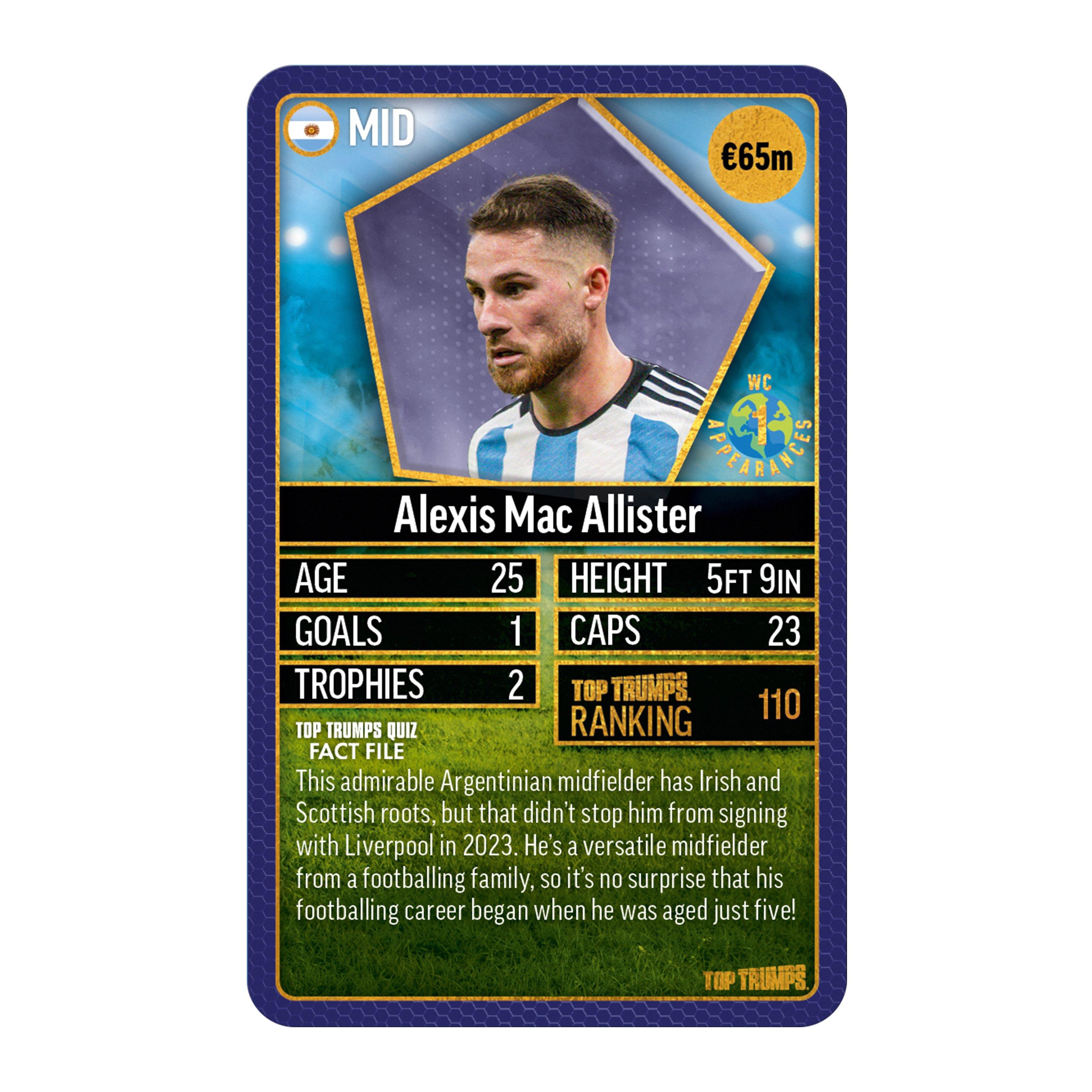 Multi - Top Trumps - Trumps World Football Stars Top 200 Pack 1 - 5