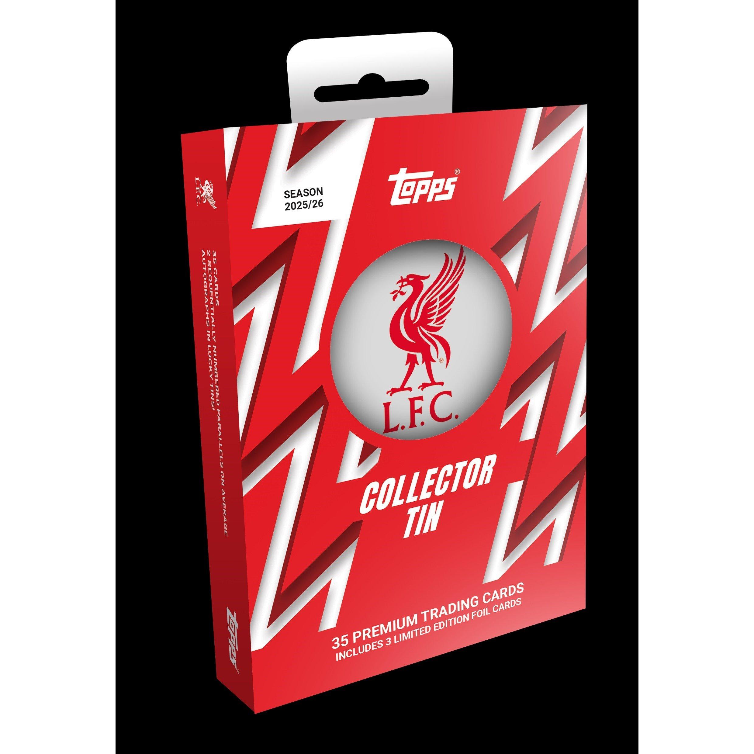 Liverpool - Topps - Liverpool Collectors Tin 25/26