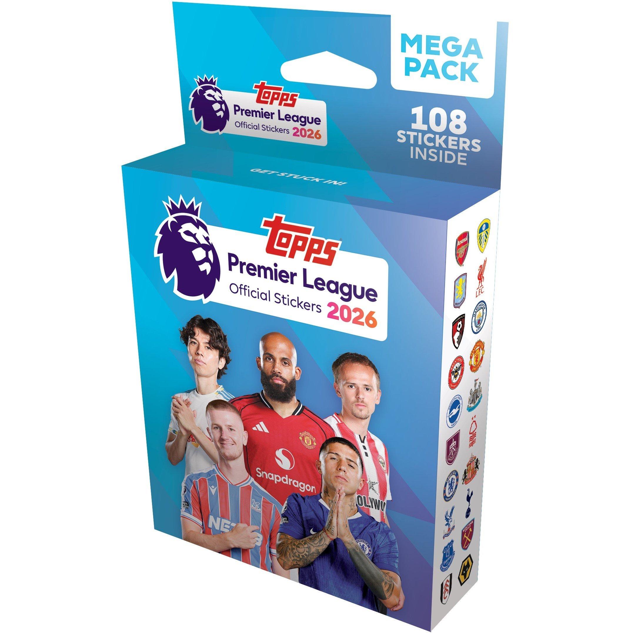 Mega Pack - Topps - Premier League Stickers 2026 - Mega Pack - 1