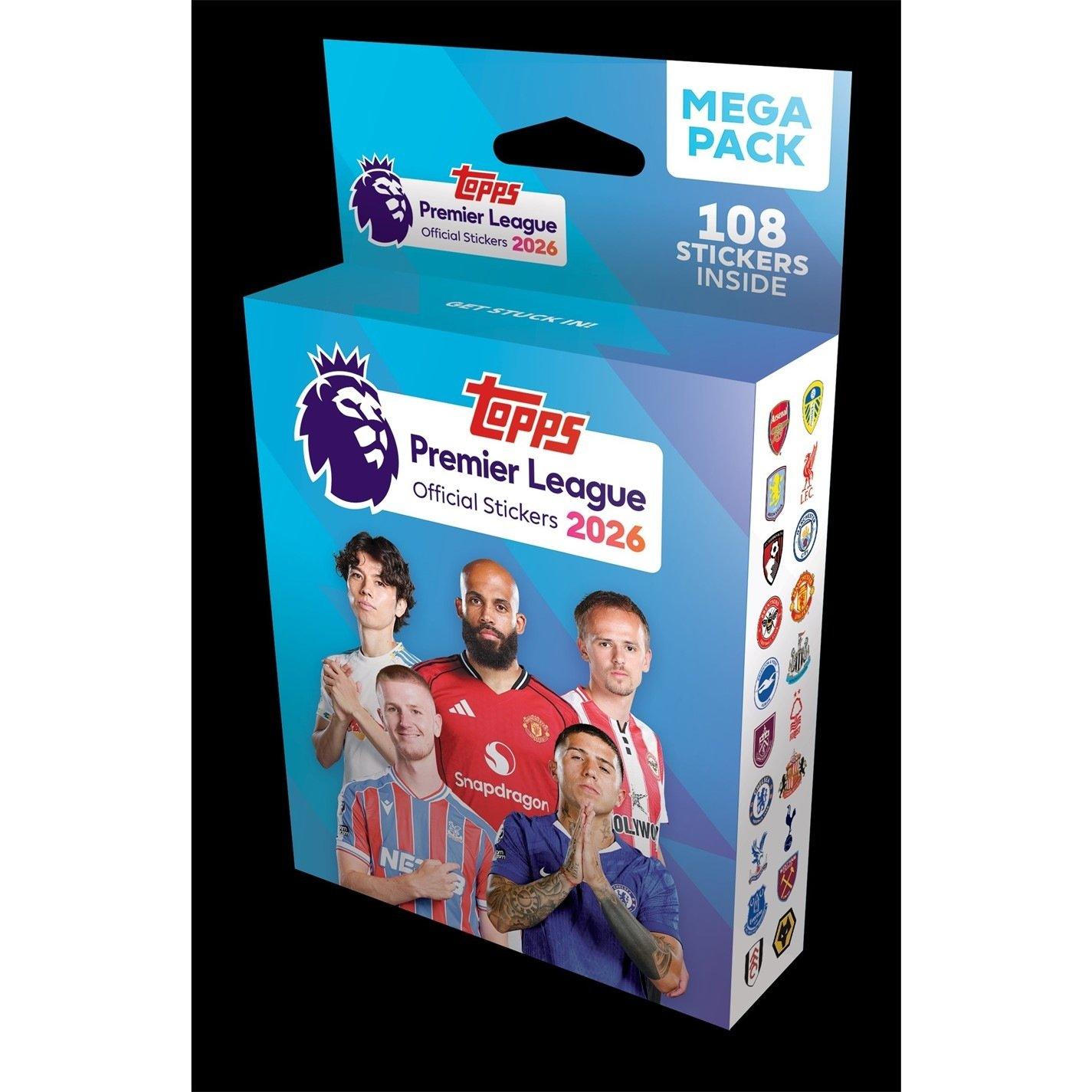 Mega Pack - Topps - Premier League Stickers 2026 - Mega Pack - 2