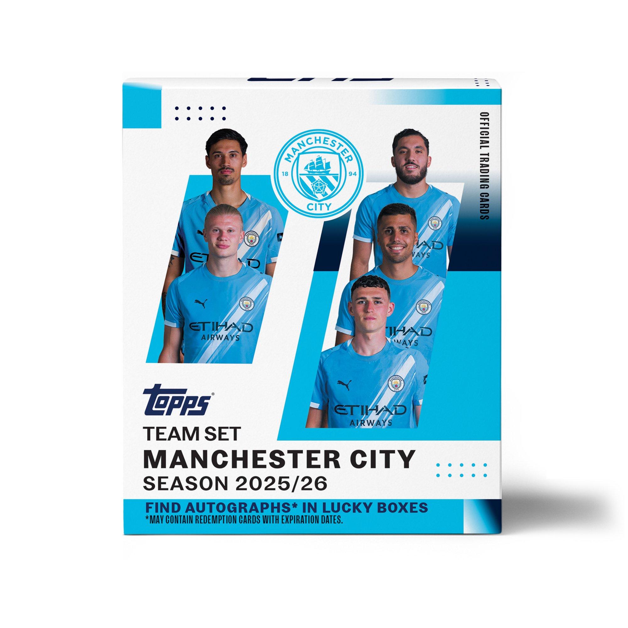 Man City - Topps - Man City Team Set 24/25 season - 1