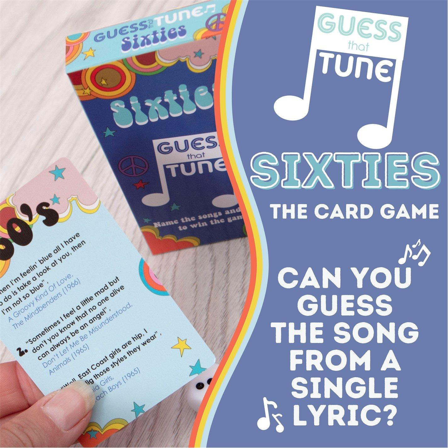 Black - Boxer Gifts - Sixties Guess That Tune Funny Music Quiz Game - 2