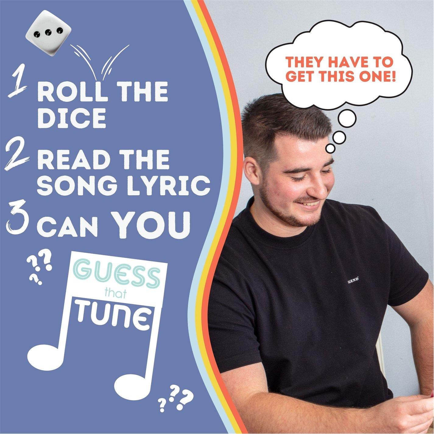 Black - Boxer Gifts - Sixties Guess That Tune Funny Music Quiz Game - 3