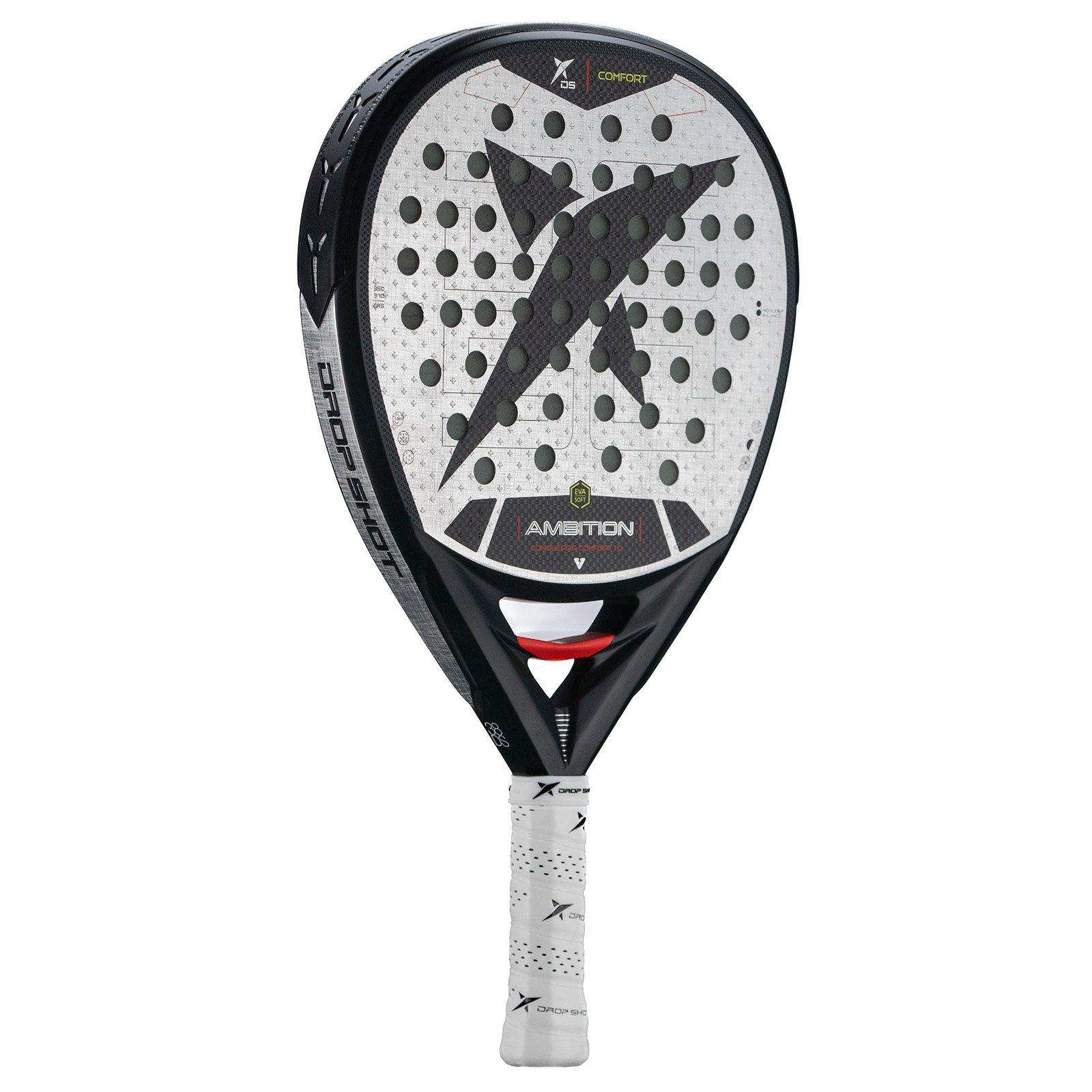 Silvr/Schwarz/Rot - Dropshot - Dropshot Conqueror Com 62 - 4