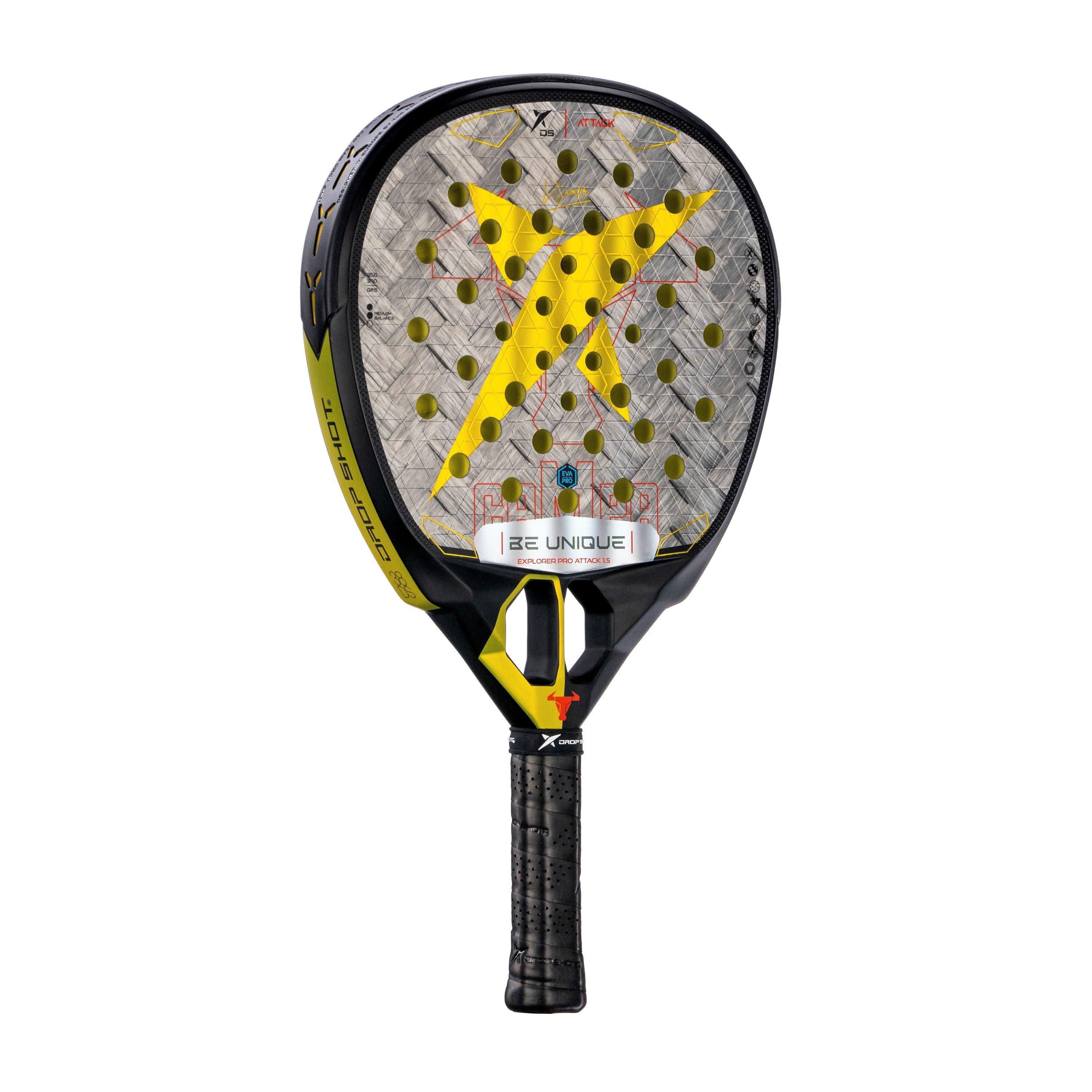 Dropshot Dropshot Explorer Pro Carbon Padel Racket | Sports Direct
