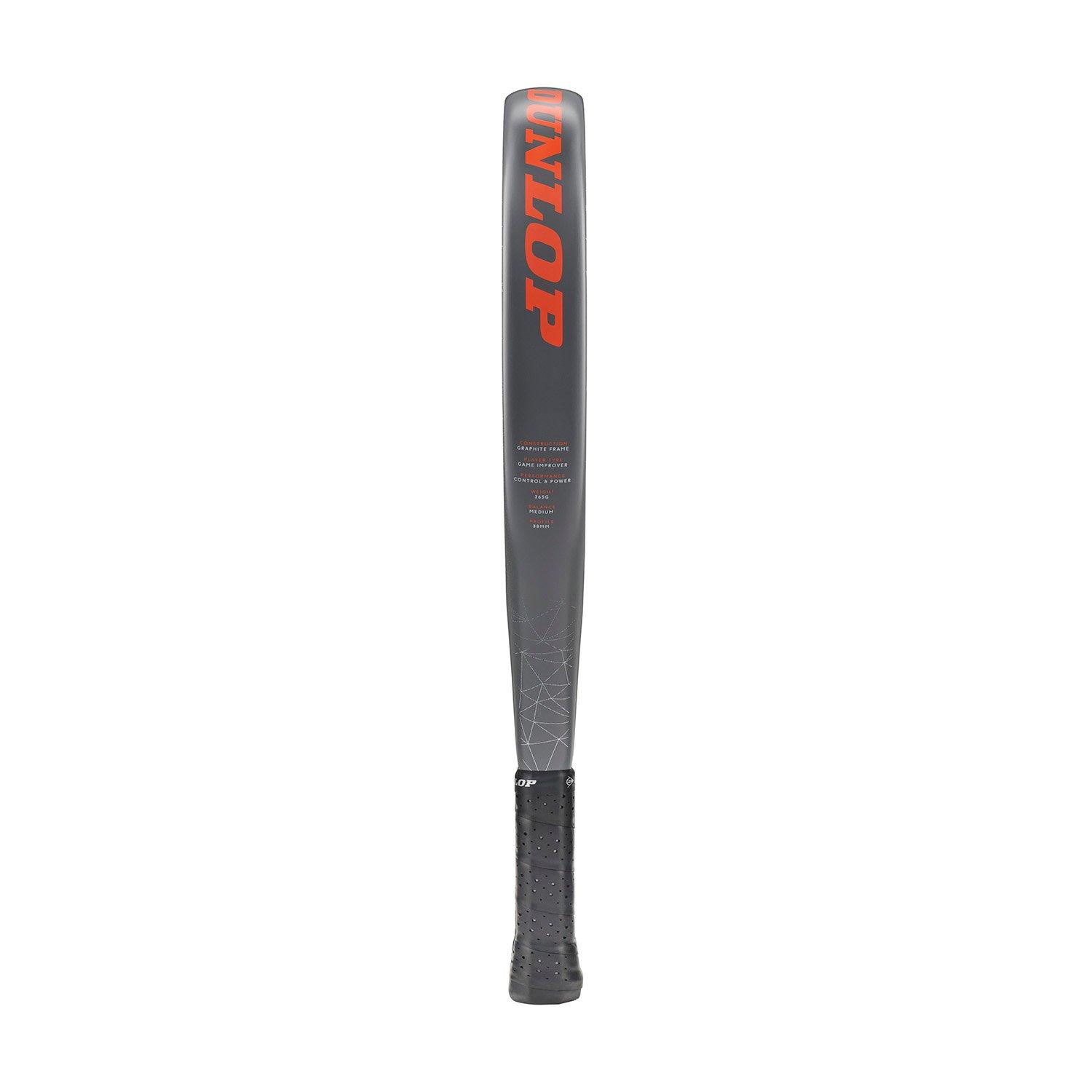 Grey/Red - Dunlop - Nanomax Pro 26 Padel Racket - 5