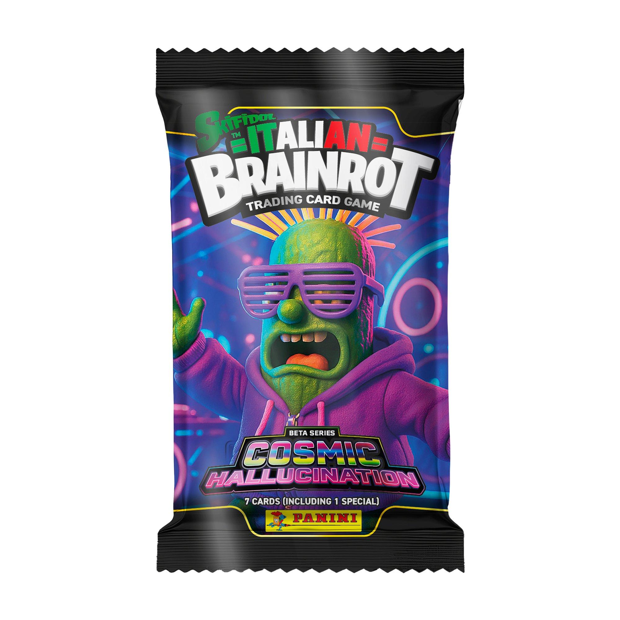 Skifidol  Italian Brainrot Cosmic Hallucination Trading Card Collection - Booster Pack