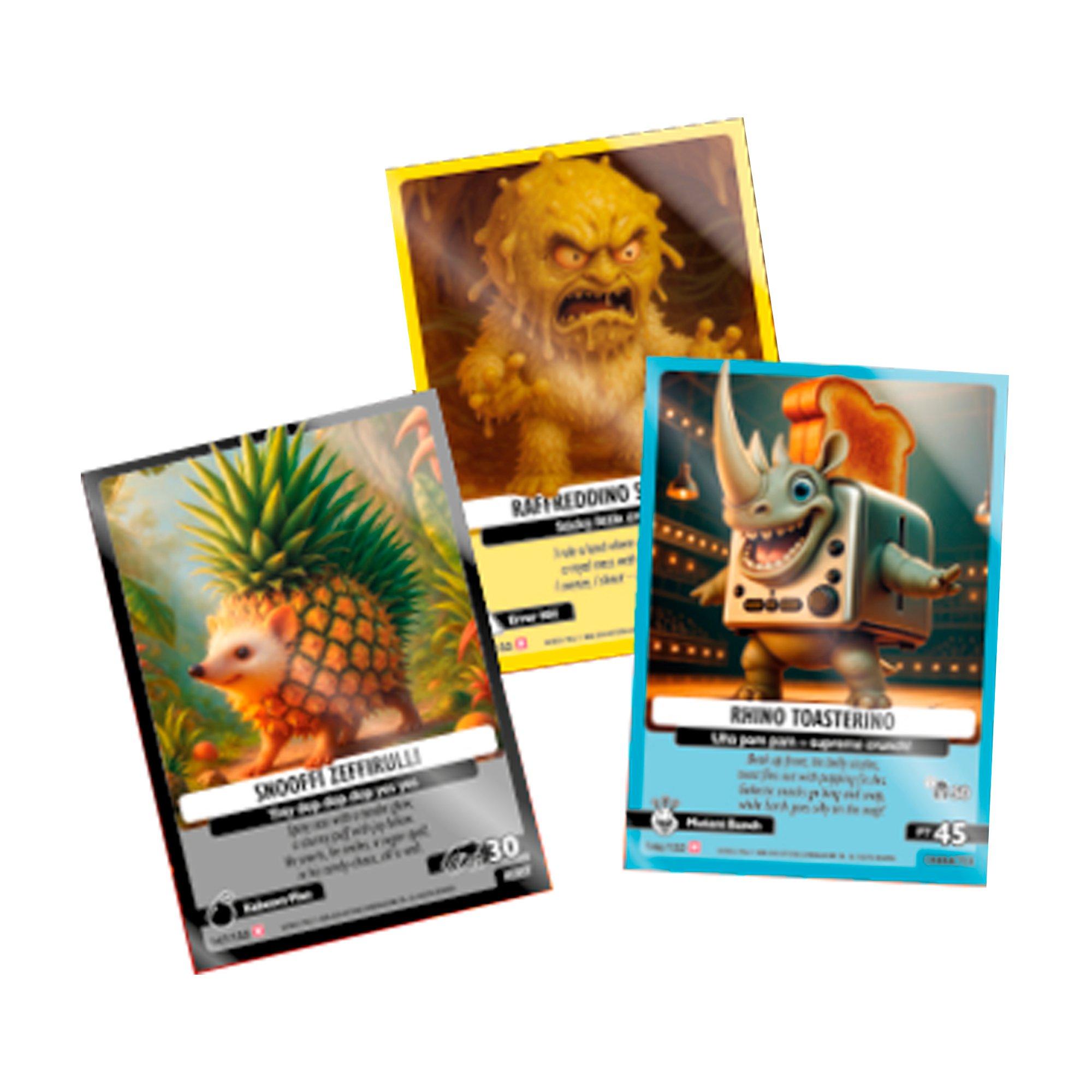 Starter Pack - Skifidol - Skifidol Italian Brainrot Cosmic Hallucination Trading Card Collection - Starter Pack - 5