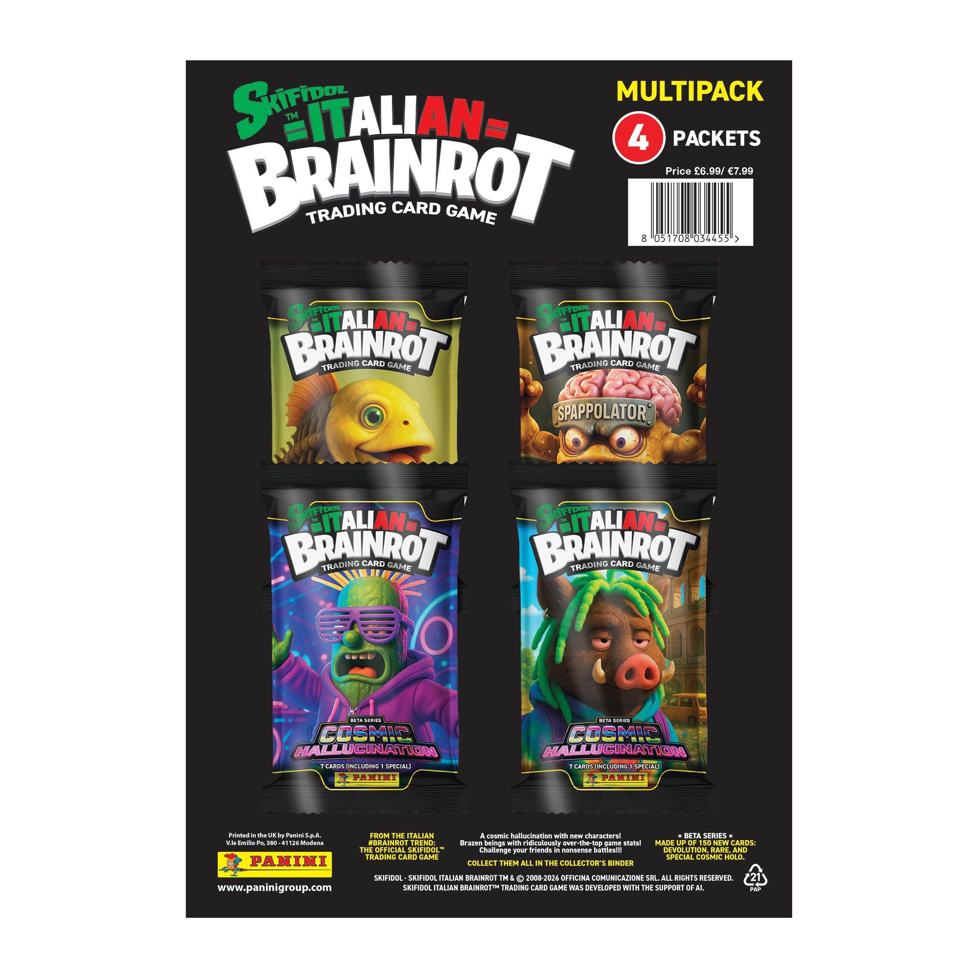Skifidol  Italian Brainrot Cosmic Hallucination Trading Card Collection pack