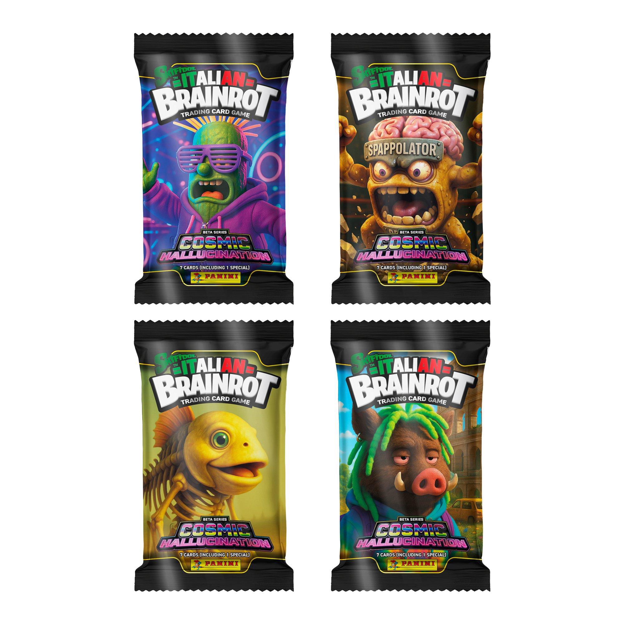 Multipack - Skifidol - Italian Brainrot Cosmic Hallucination Trading Card Collection Multipack - 2